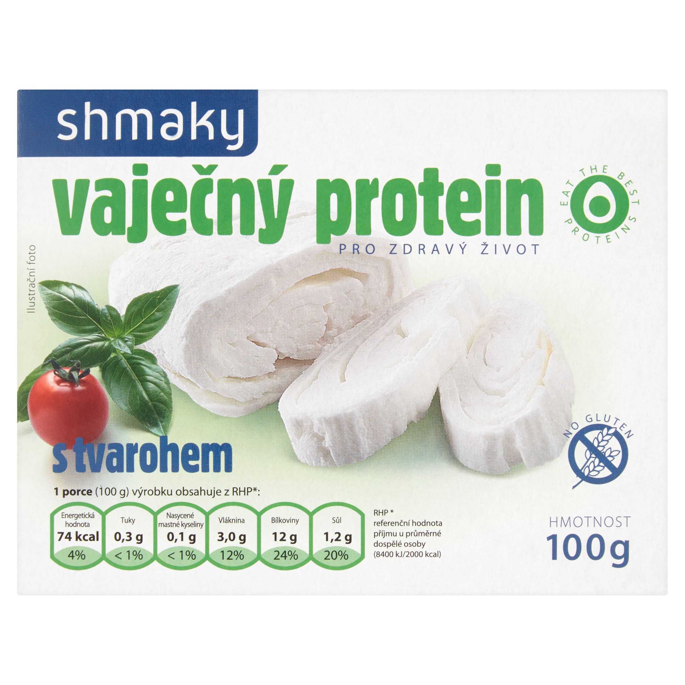 Zdravý svět - Shmaky vaječný protein s tvaroh 100 g