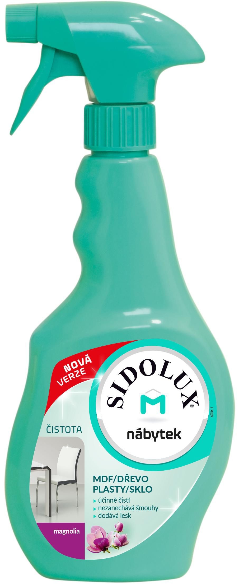 Sidolux M proti prachu s vůní Magnolia rozprašovač 400 ml-2