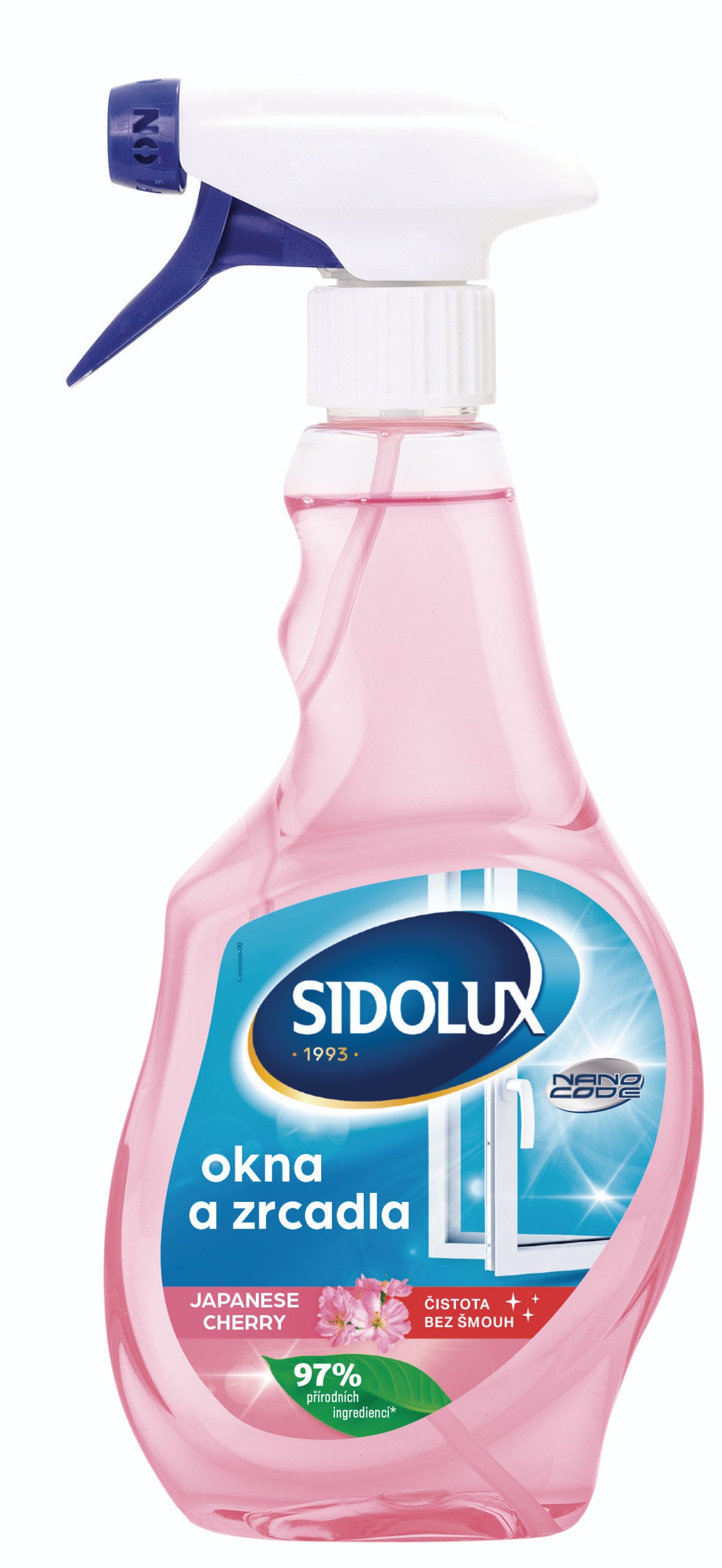 Sidolux na okna a zrcadla nano code japanese cherry 500ml-1