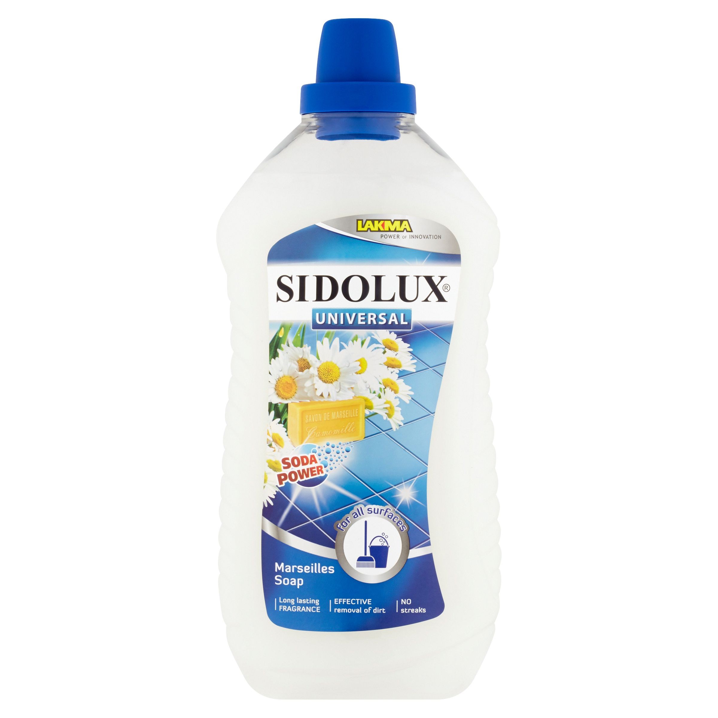 Sidolux Universal soda power s vůní marseillské mýdlo 1 l-1