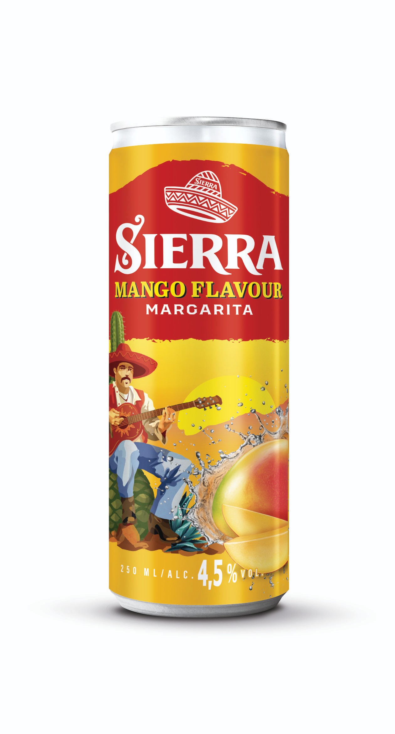 Nápoje - Sierra Margarita Mango 4.5% 0.25l