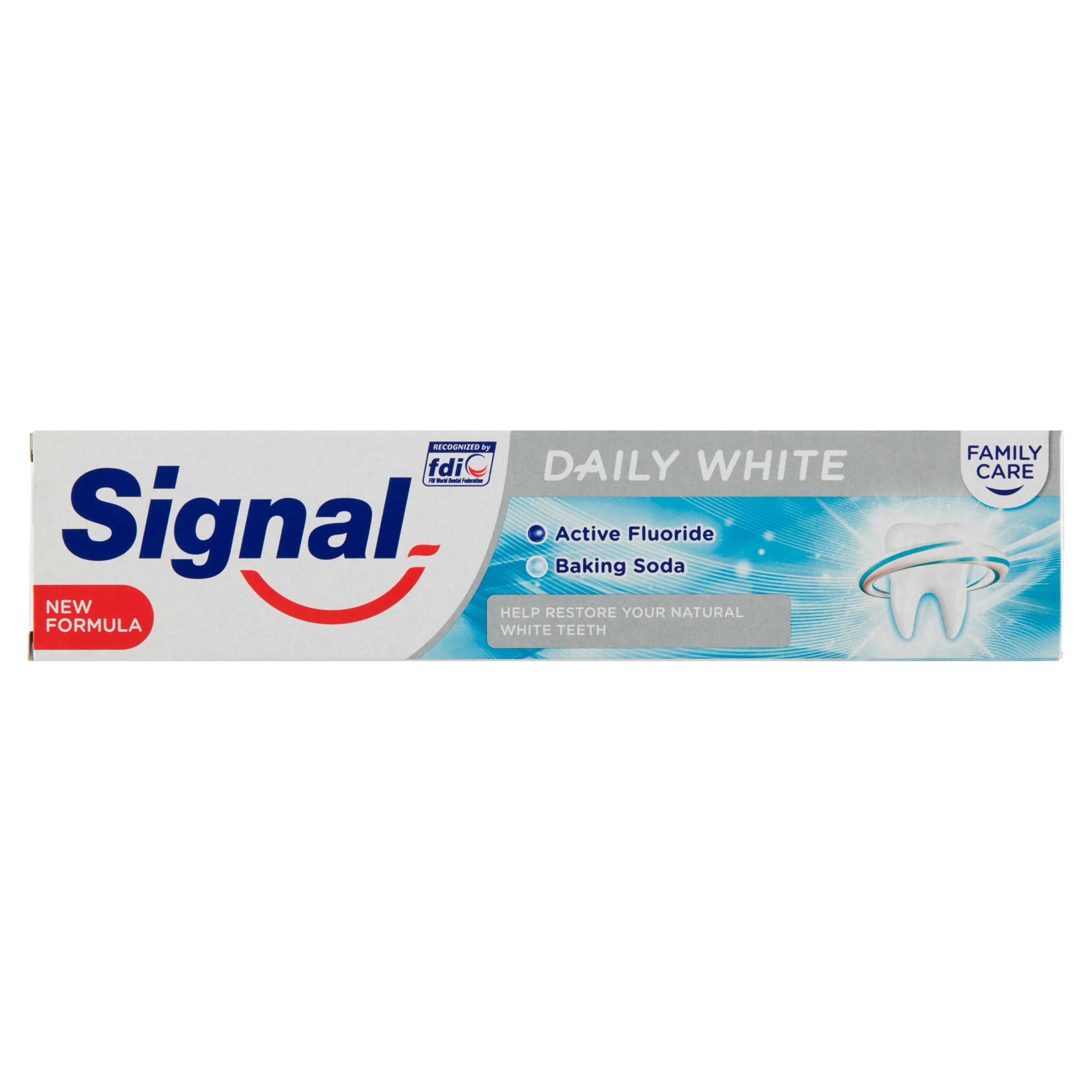 Drogerie a kosmetika - Signal Family Care Daily white zubní pasta 125 ml