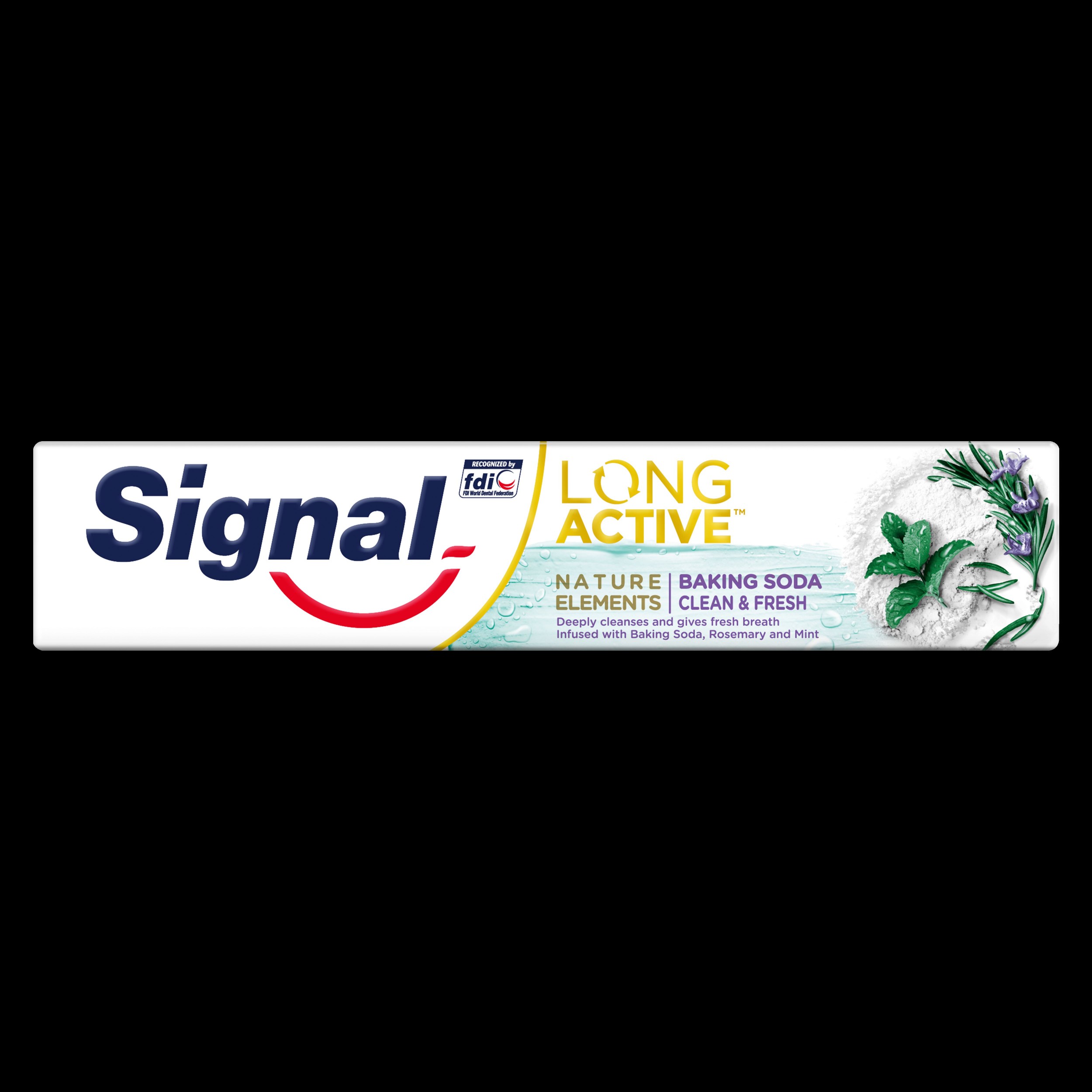 Drogerie a kosmetika - Signal zubní pasta LA Nature Baking soda 75 ml