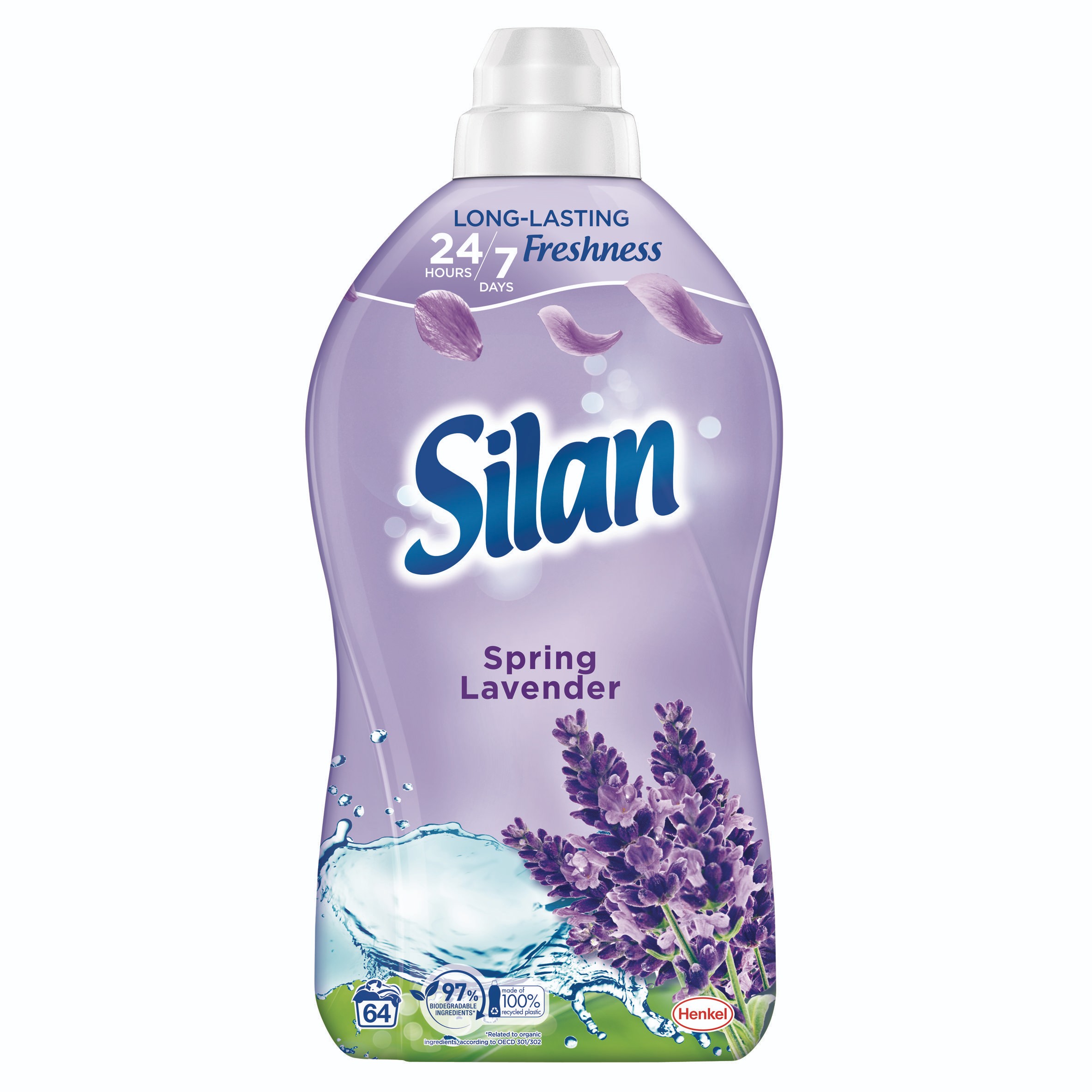 Drogerie a kosmetika - Silan CL Lavender 1,408l 64 praní