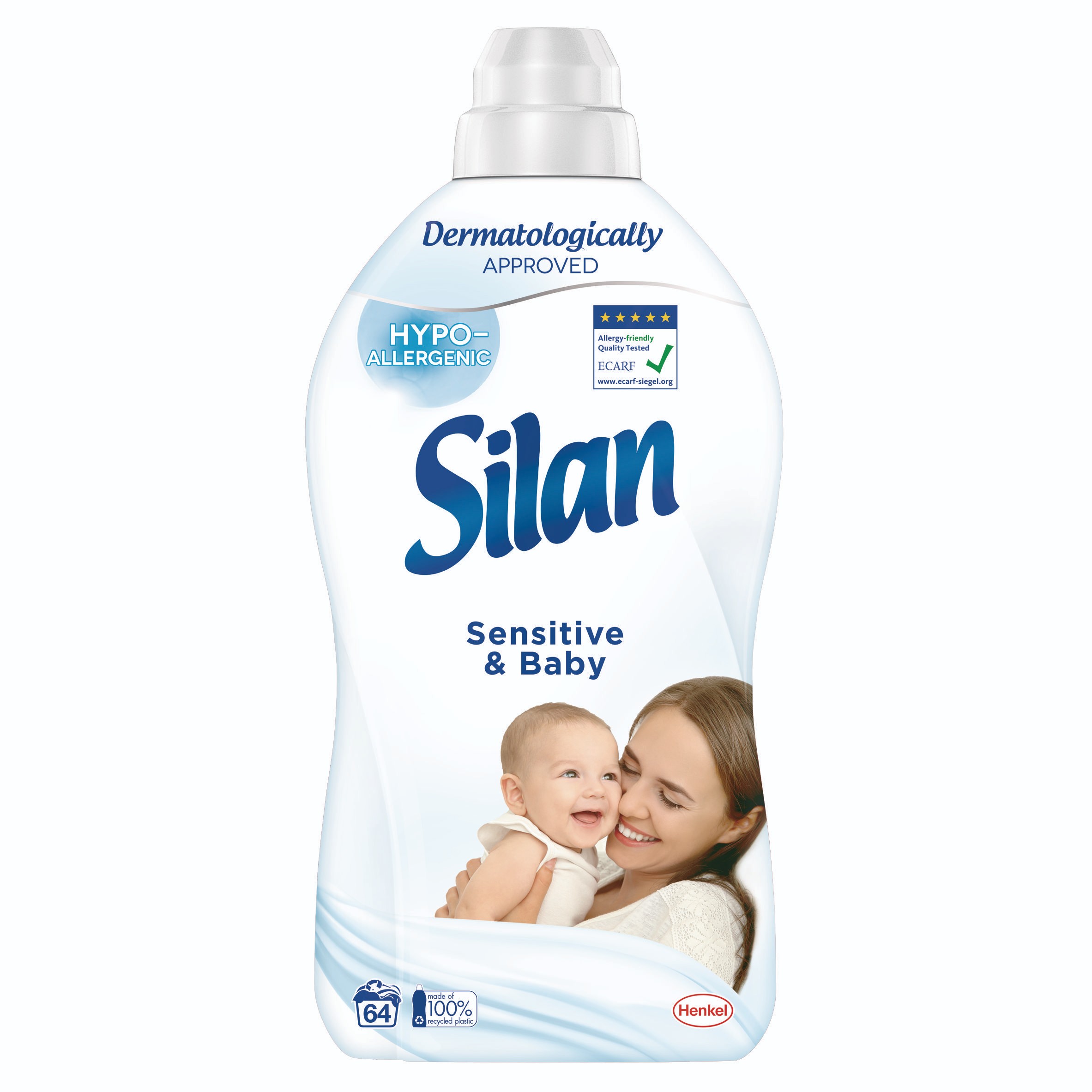 Drogerie a kosmetika - Silan Sensitive 1,408l 64 praní