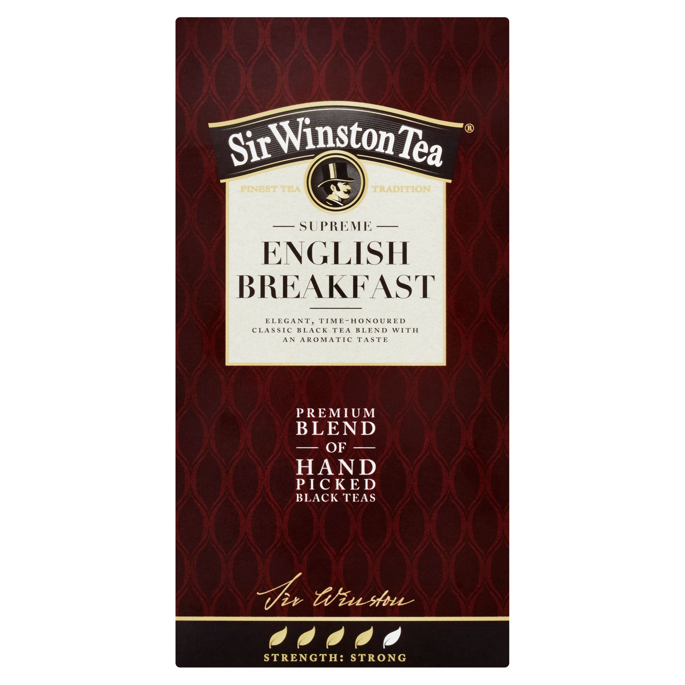 Nápoje - Sir Winston Tea English breakfast, 20 sáčků, 36 g