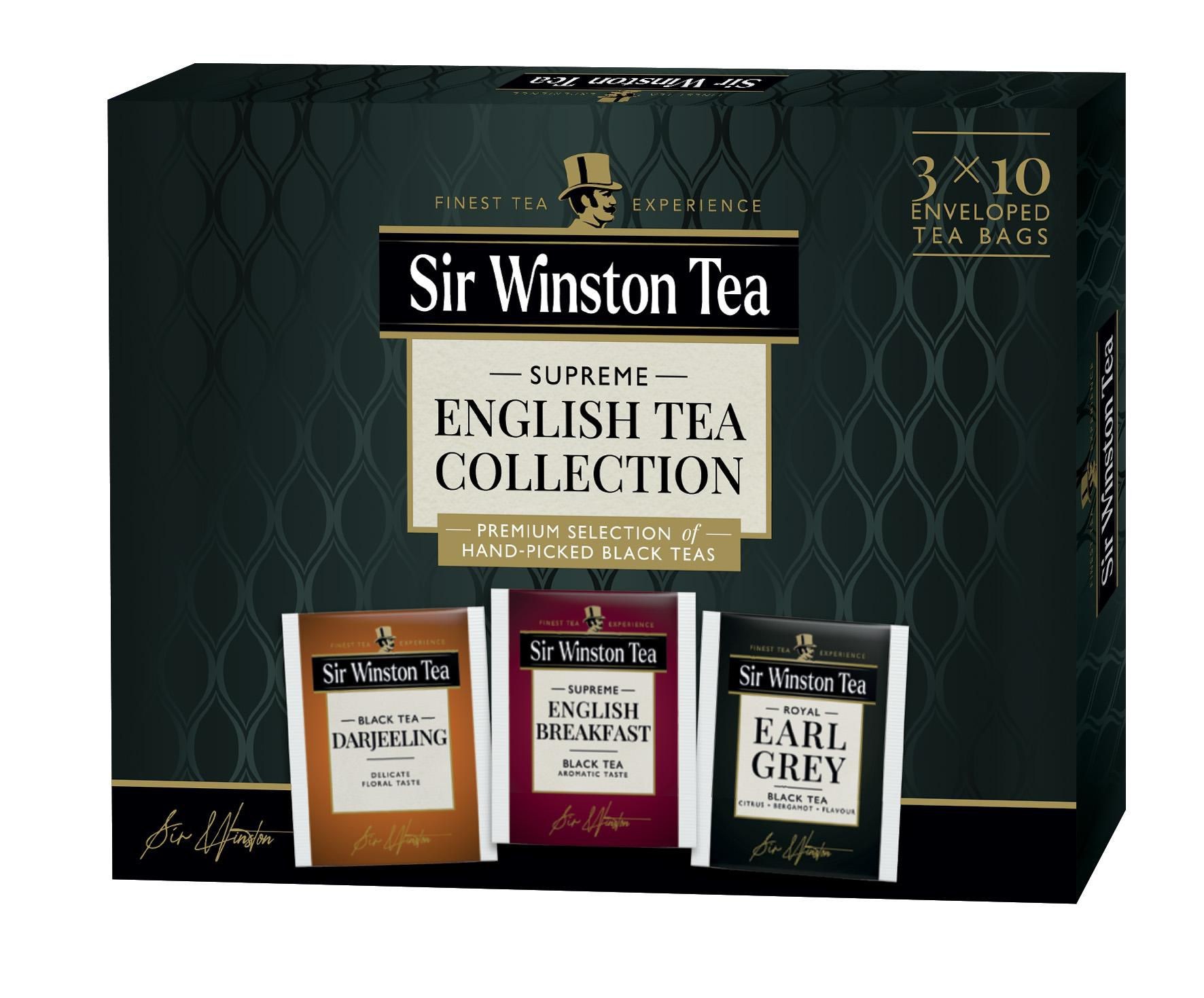 Nápoje - Sir Winston Tea Kolekce černých čajů 53g