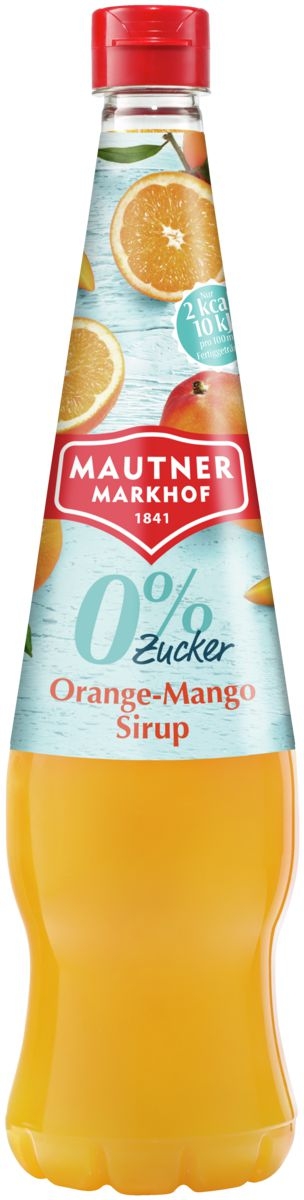 Nápoje - Sirup 0% cukr pomeranč-mango 0,7 l