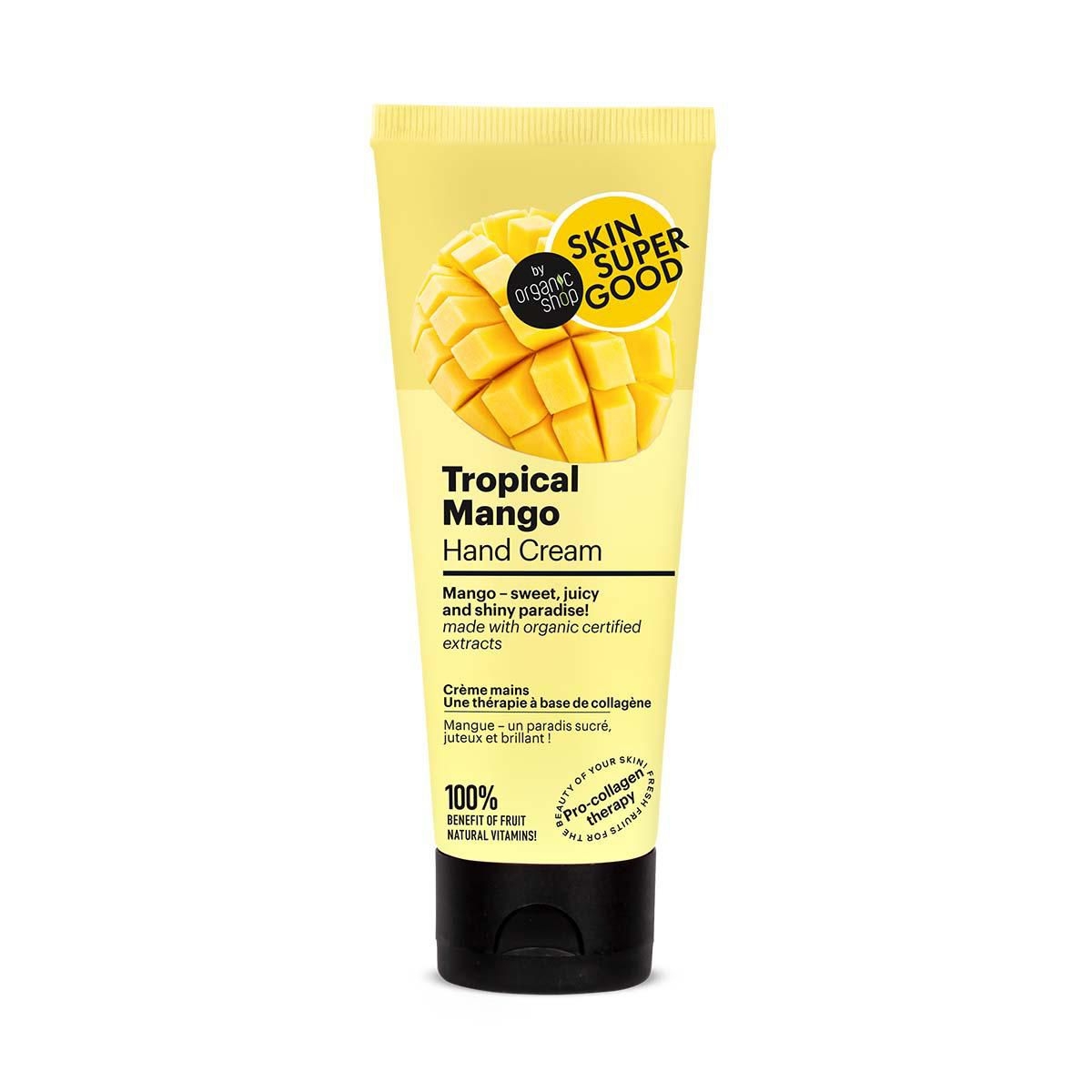 Drogerie a kosmetika - SKIN SUPER GOOD Krém na ruce Tropické mango 75 ml