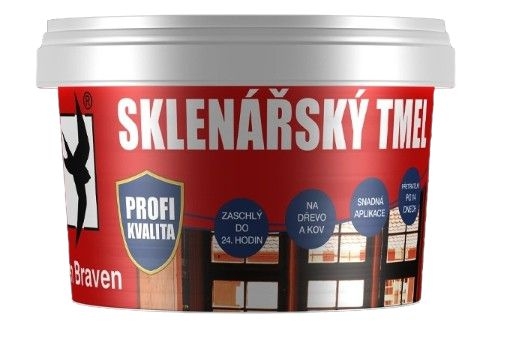 Domácnost a Zahrada - Sklenářský tmel 0,5 kg