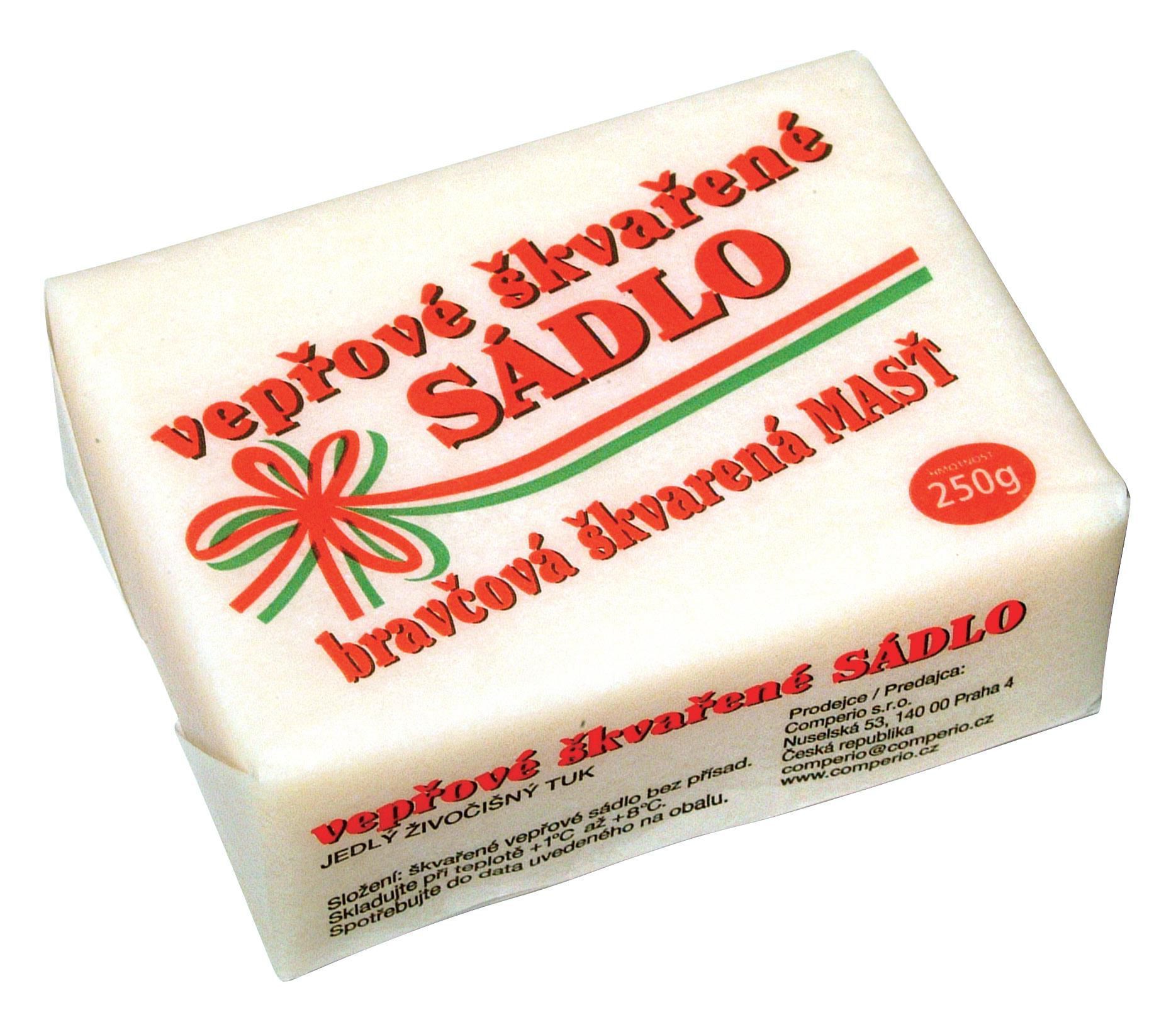 Uzeniny a lahůdky - Škvařené vepřové sádlo 250g