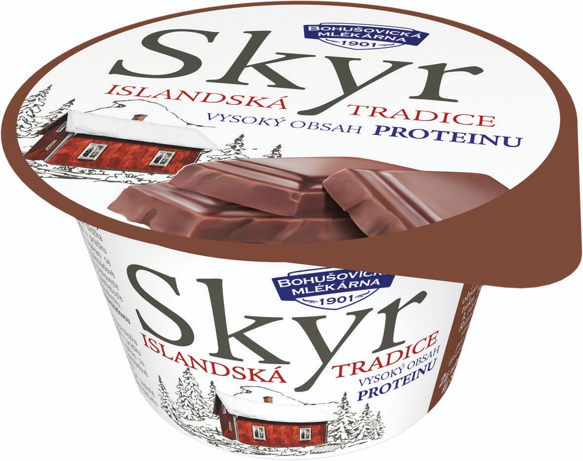 Mléčné a chlazené - Skyr čokoláda 130g