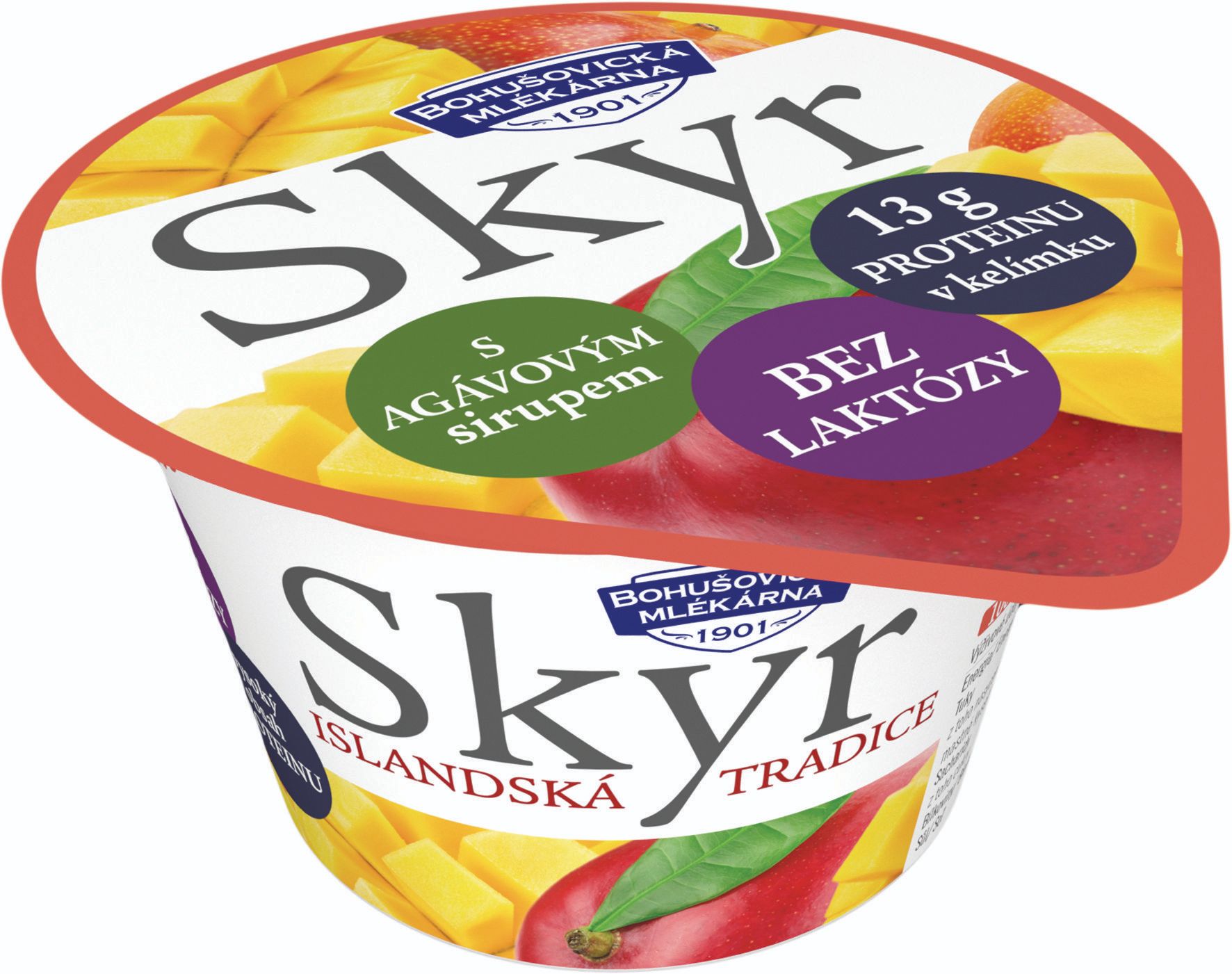 Zdravý svět - Skyr mango bez laktózy 130g