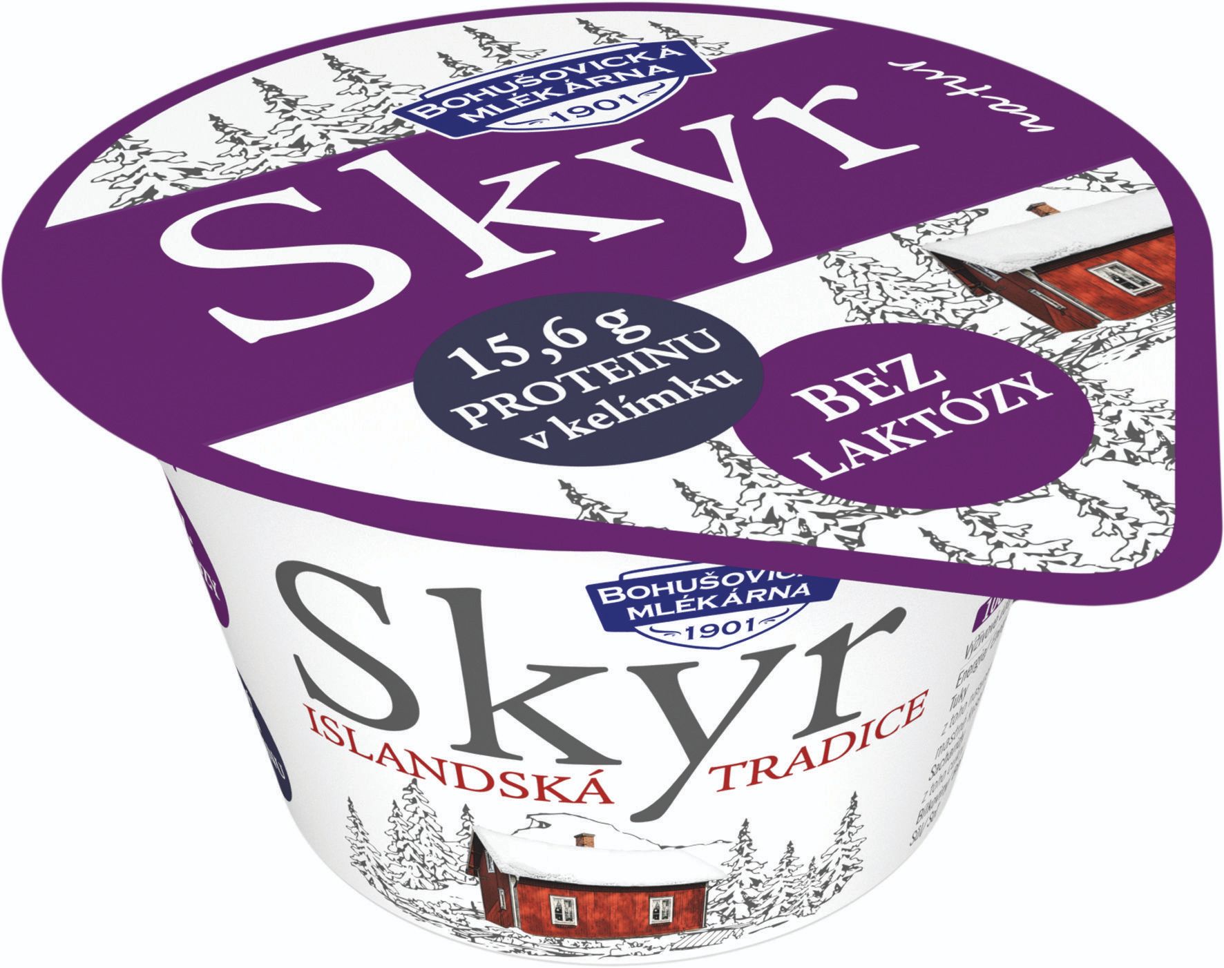 Zdravý svět - Skyr natur bez laktózy 130g