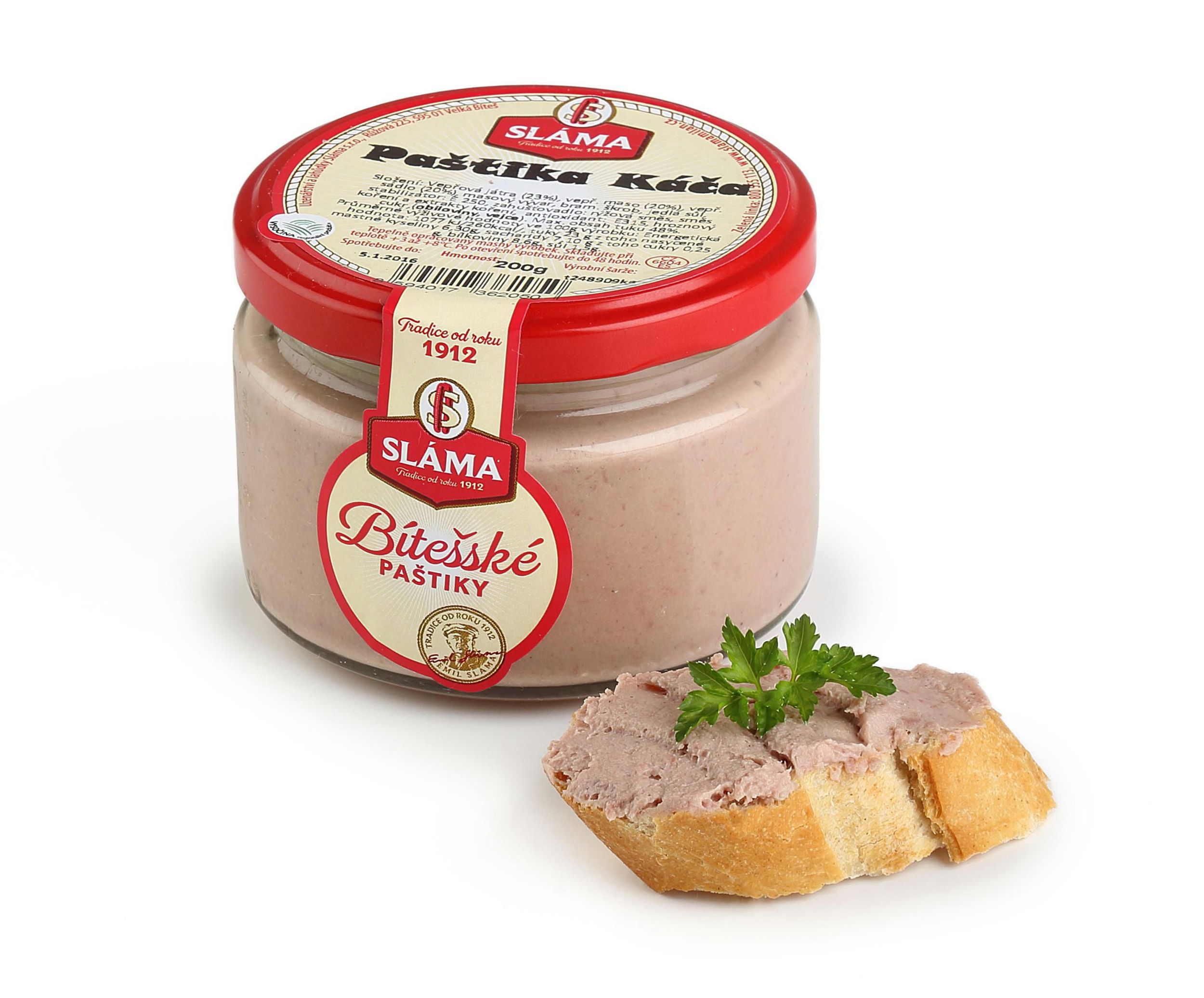 Uzeniny a lahůdky - Sláma Paštika Káča 200g
