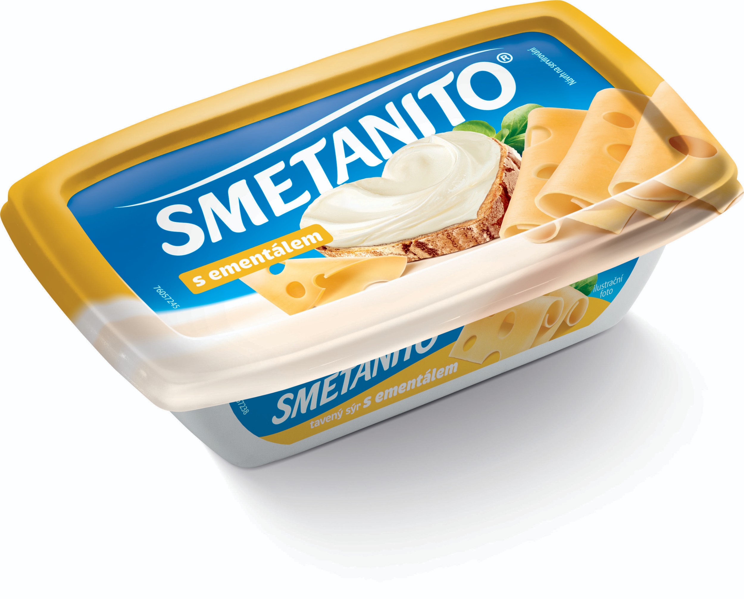 Mléčné a chlazené - Smetanito Neodolatelné s ementálem 140 g