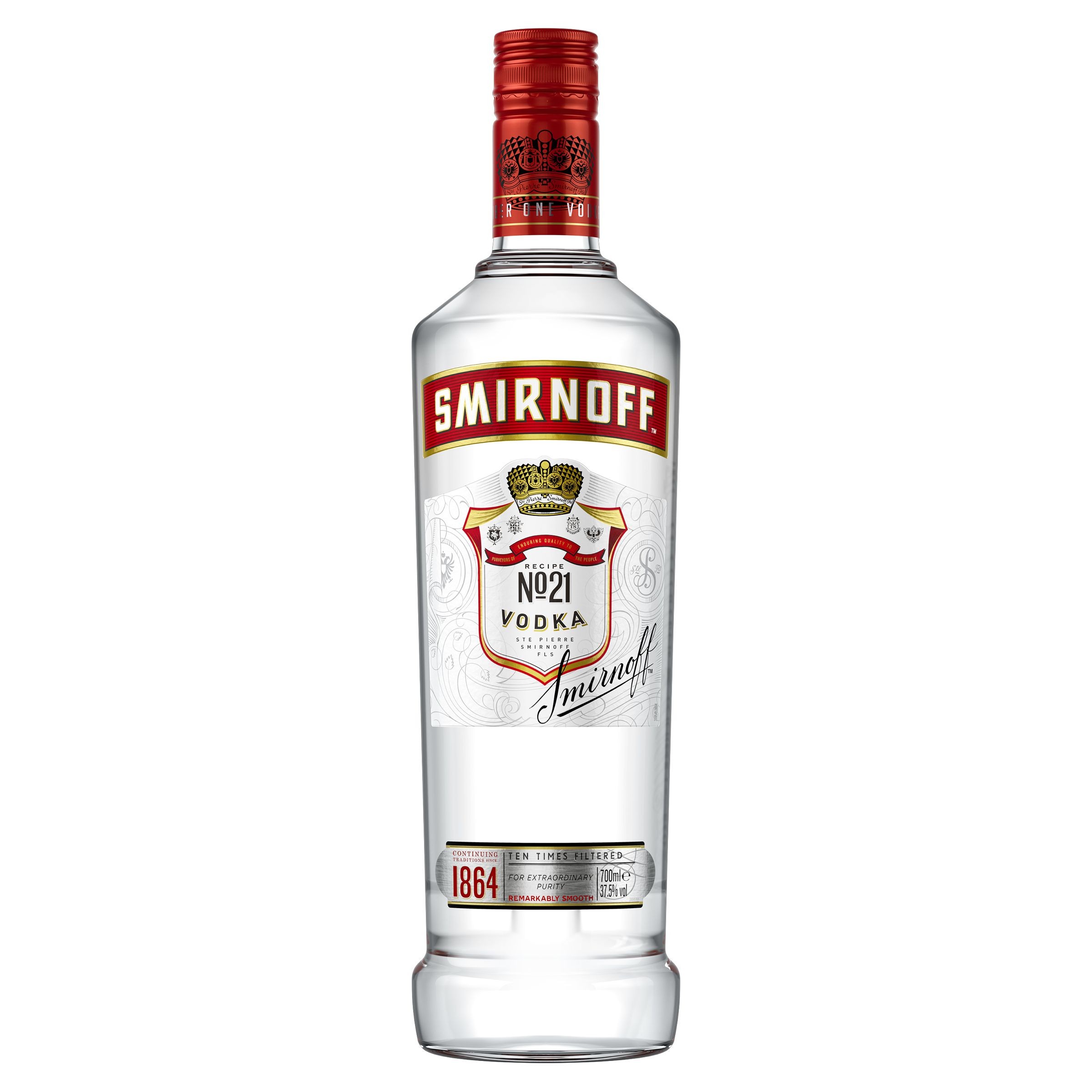 Nápoje - Smirnoff Red 37,5% 0,7l