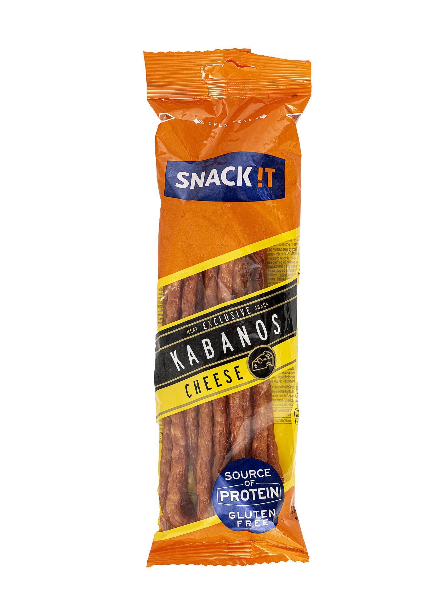 Uzeniny a lahůdky - Snack IT Kabanos Exclusive se sýrem 120 g