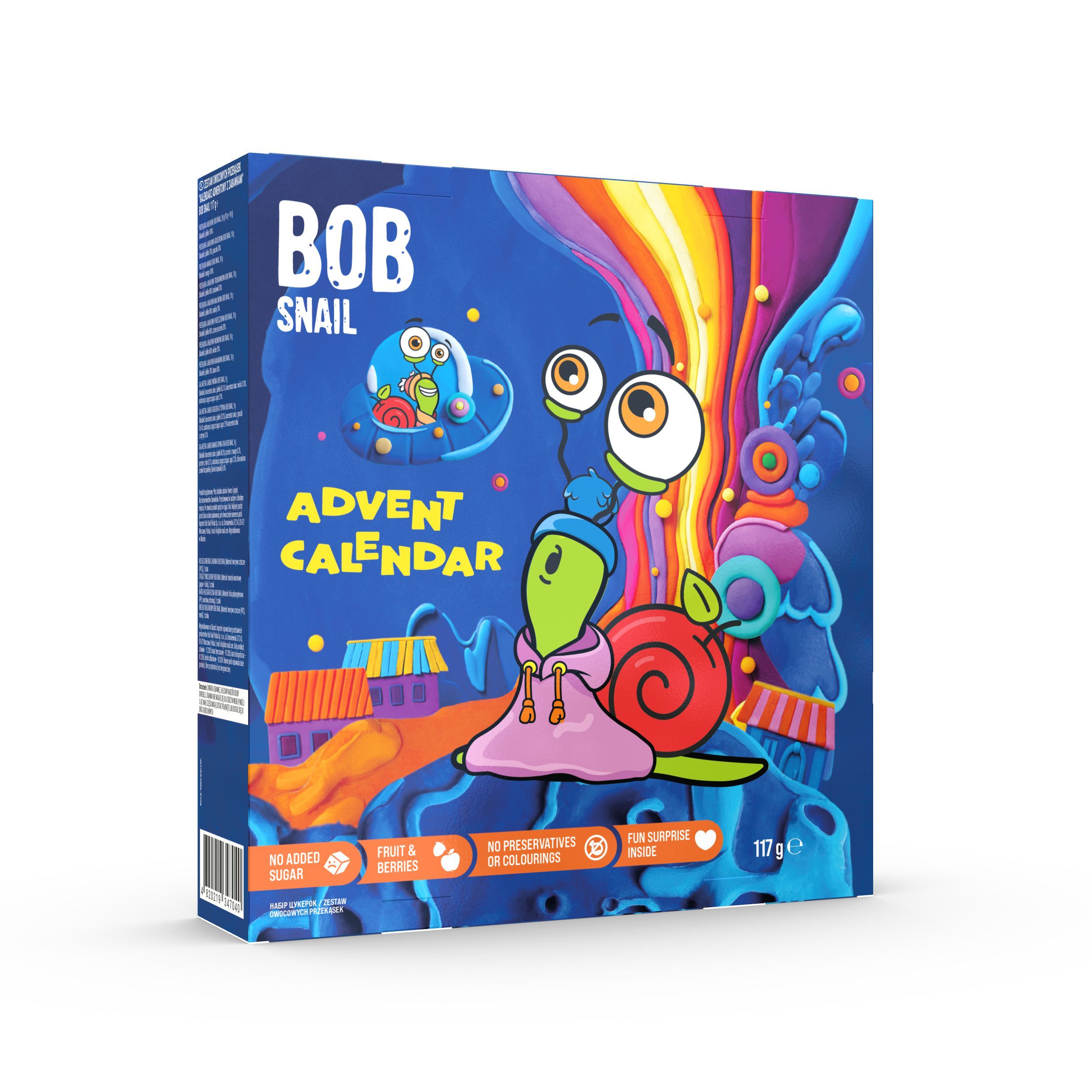 Trvanlivé potraviny - Šnek BOB Adventní kalendář 117g