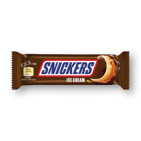 Mražené potraviny - Snickers Ice Cream Bar 48g
