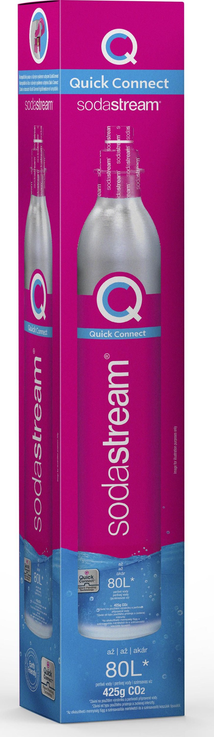 Elektro - Sodastream Bombička + CO2 samostatná CQC