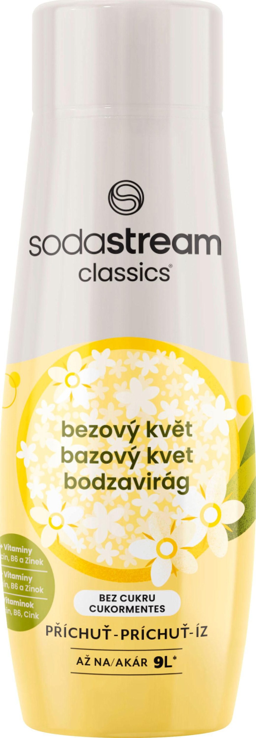 Nápoje - Sodastream Příchuť Bezinka Zero 440ml
