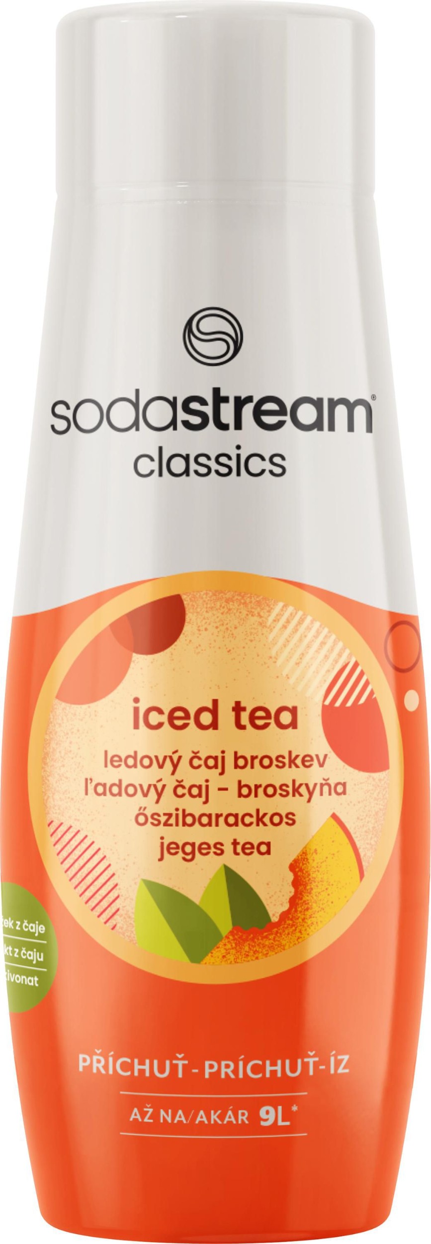 Nápoje - Sodastream Příchuť ledový čaj broskev 440ml