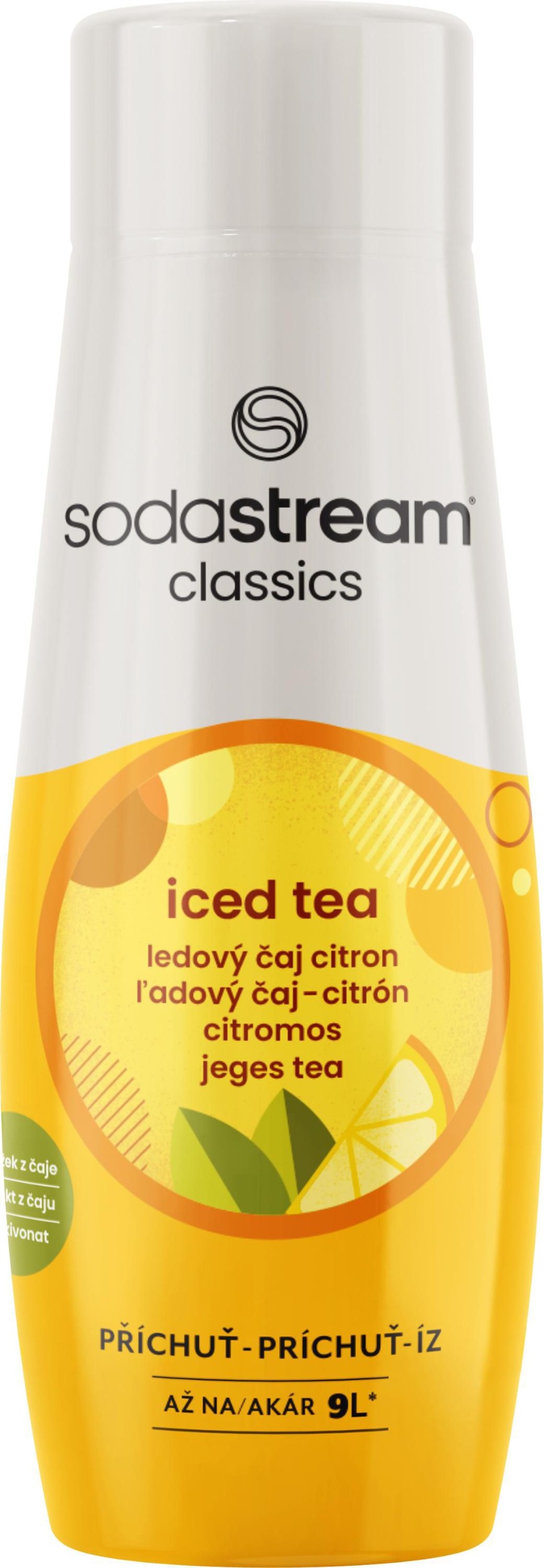 Nápoje - Sodastream Příchuť ledový čaj citron 440ml