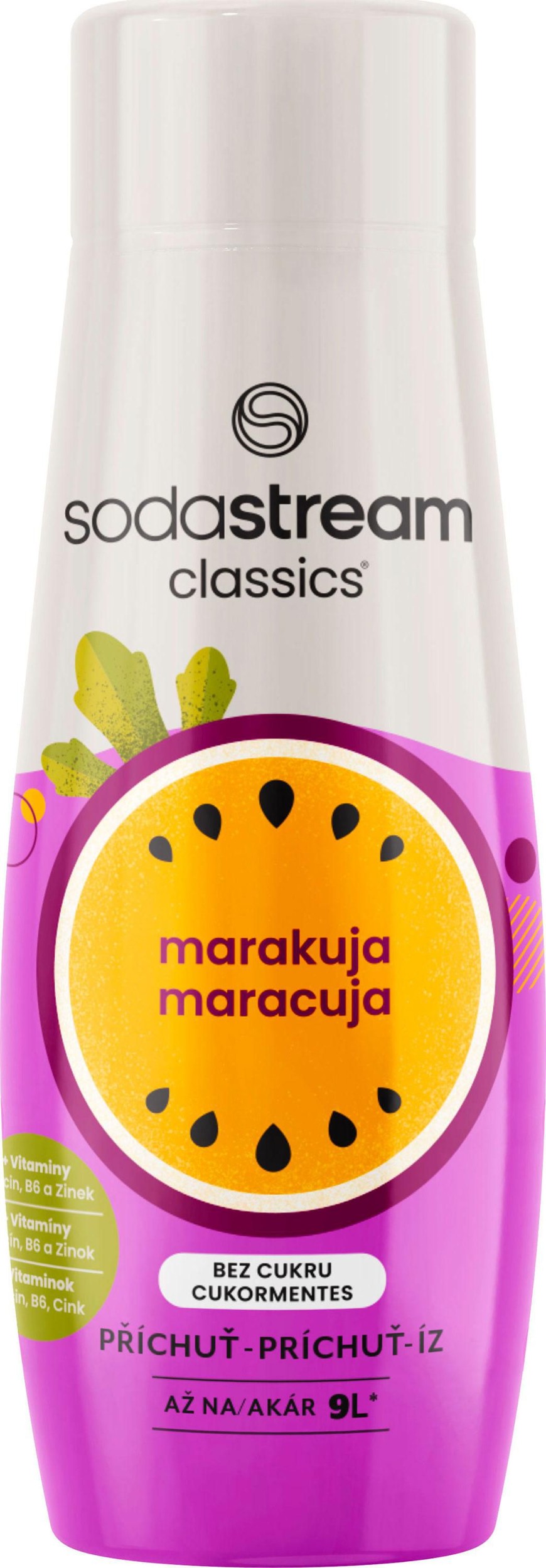 Nápoje - Sodastream Příchuť Maracuja Zero 440ml