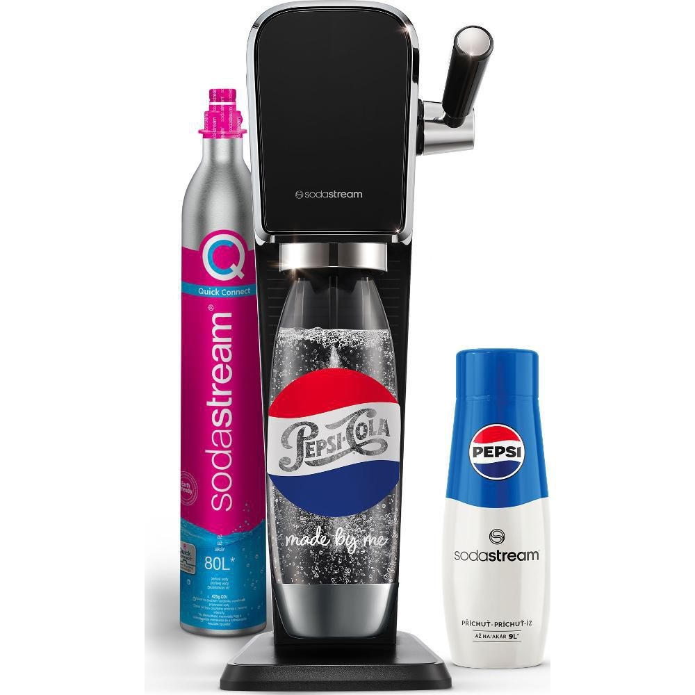 Elektro - Sodastream Výrobník sody ART Black Pepsi MPack