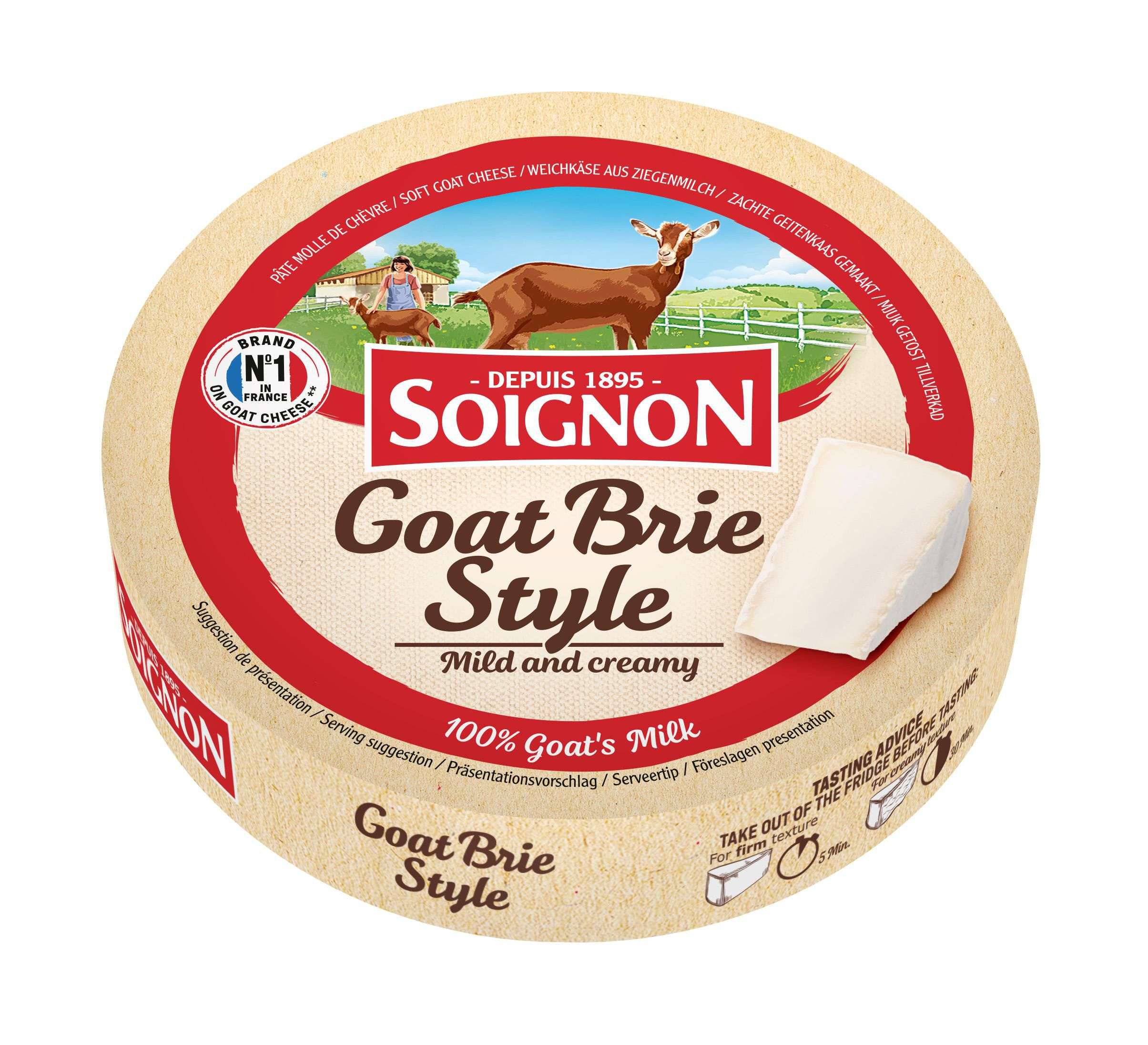 Mléčné a chlazené - Soignon kozí brie 180g