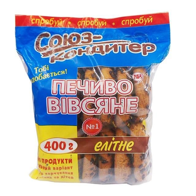 Trvanlivé potraviny - Sojuz Konditer Ovesné sušenky Elite 400g