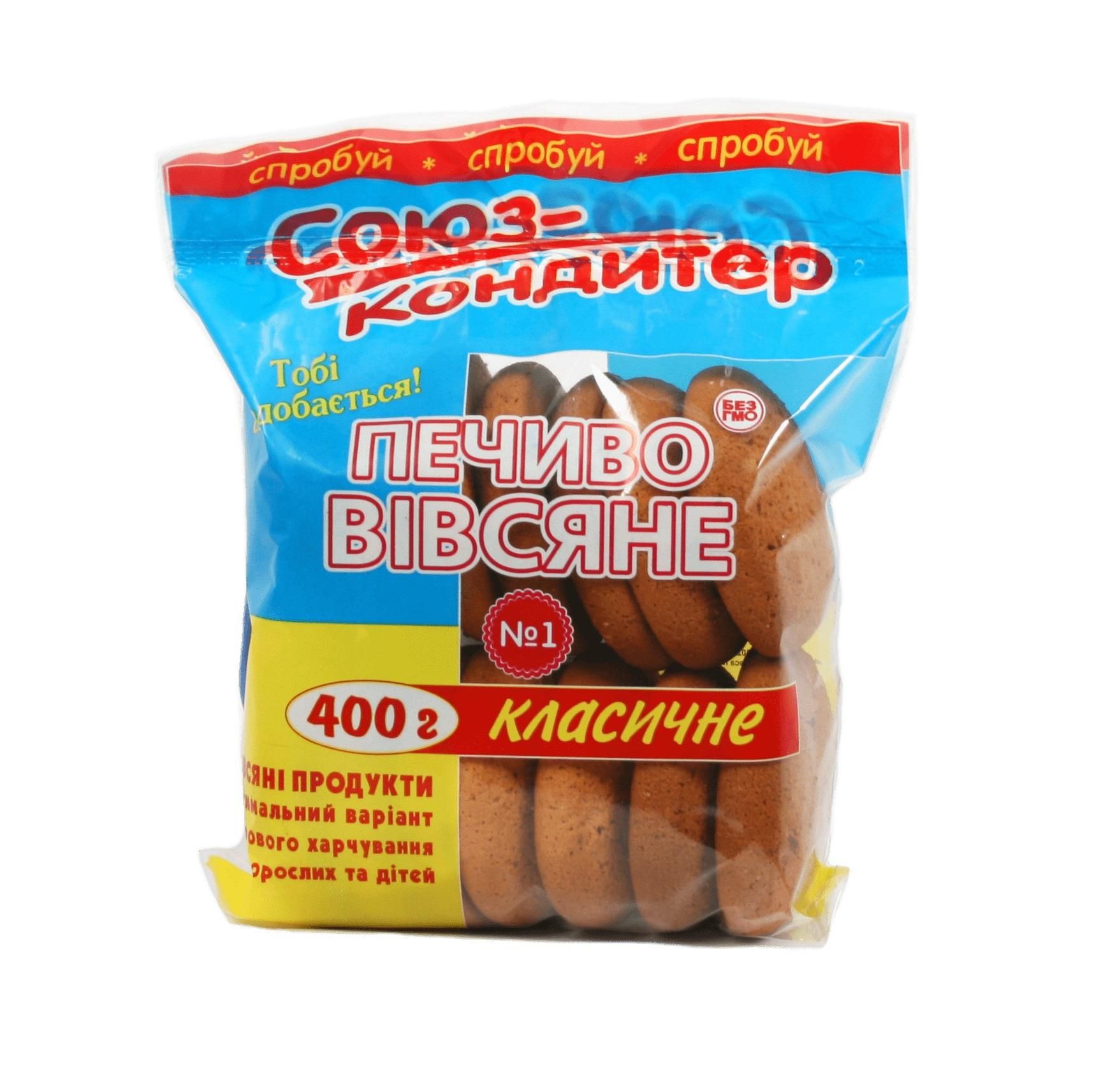 Trvanlivé potraviny - Sojuz Konditer Ovesné sušenky Klasické 400g