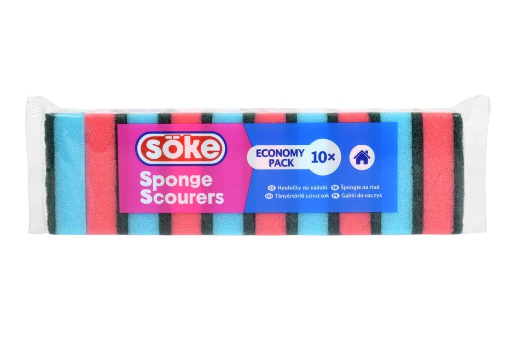 Drogerie a kosmetika - Söke Houbičky na nádobí 10ks