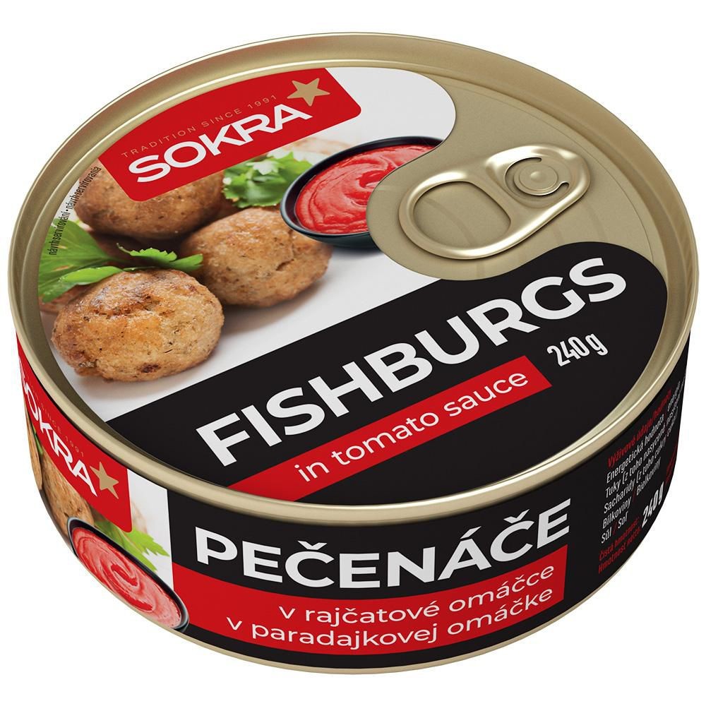 Trvanlivé potraviny - Sokra Pečenáče v rajčatové omáčce 240 g