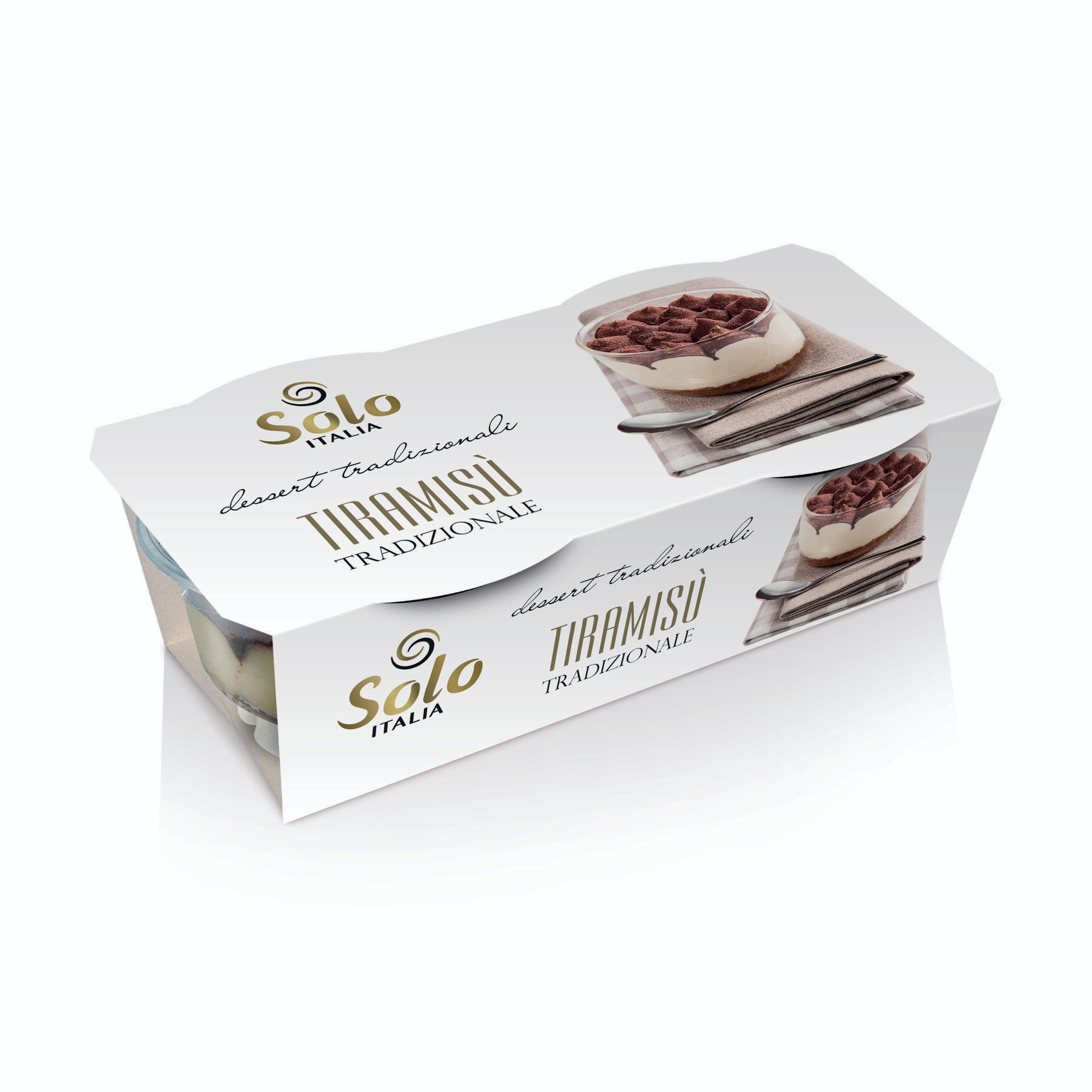 Trvanlivé potraviny - Solo Italia Tiramisu 2x80g