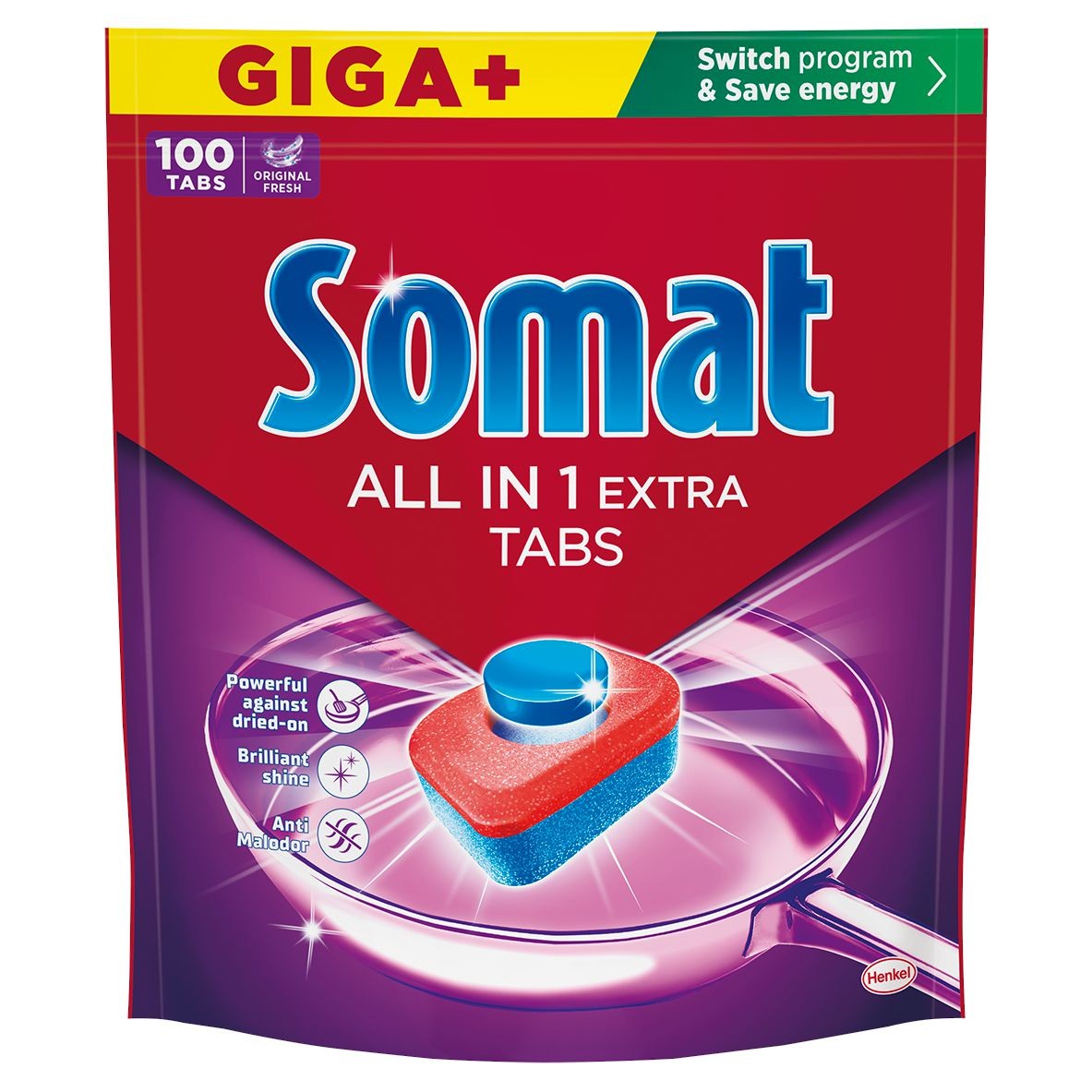 Drogerie a kosmetika - Somat All in One Extra 100 tablet