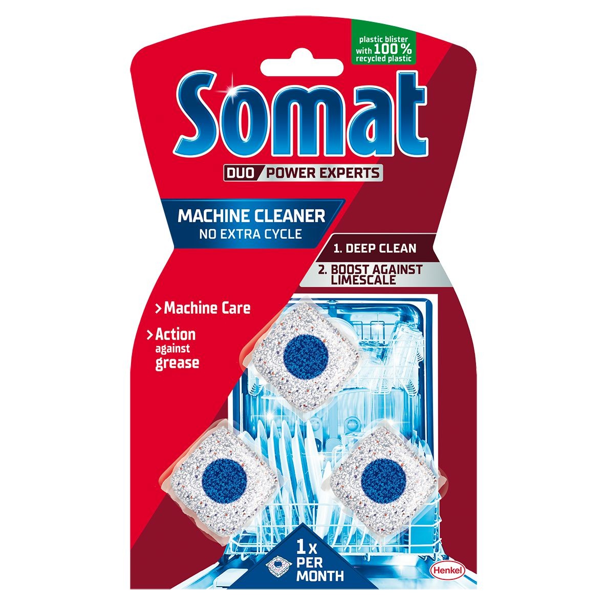 Drogerie a kosmetika - Somat Čistič myčky nádobí 3x20 g
