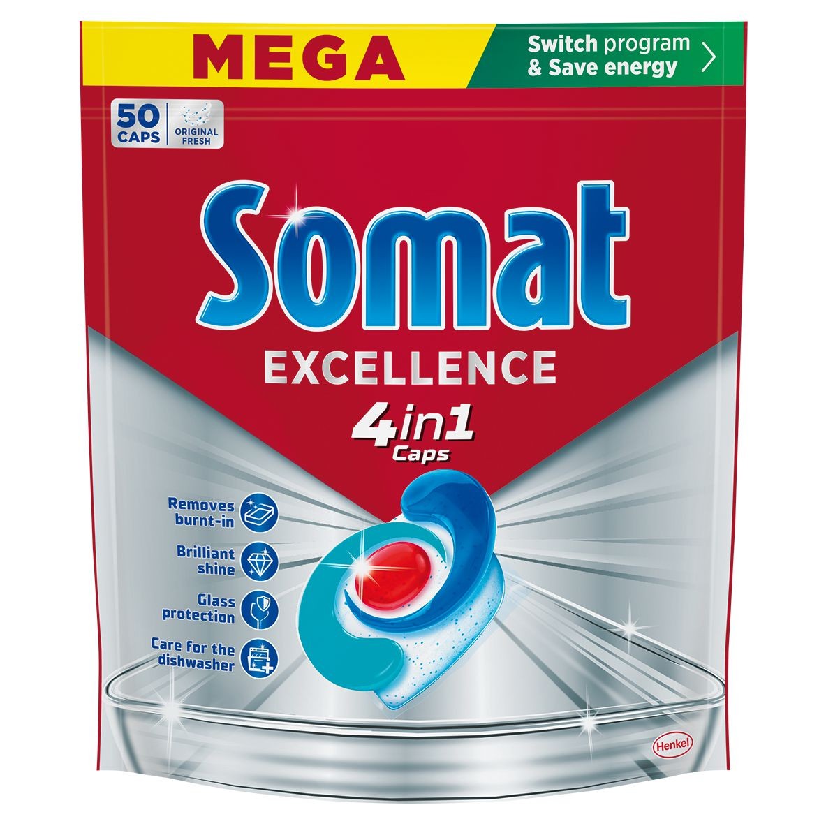 Drogerie a kosmetika - Somat Excellence 50 praní