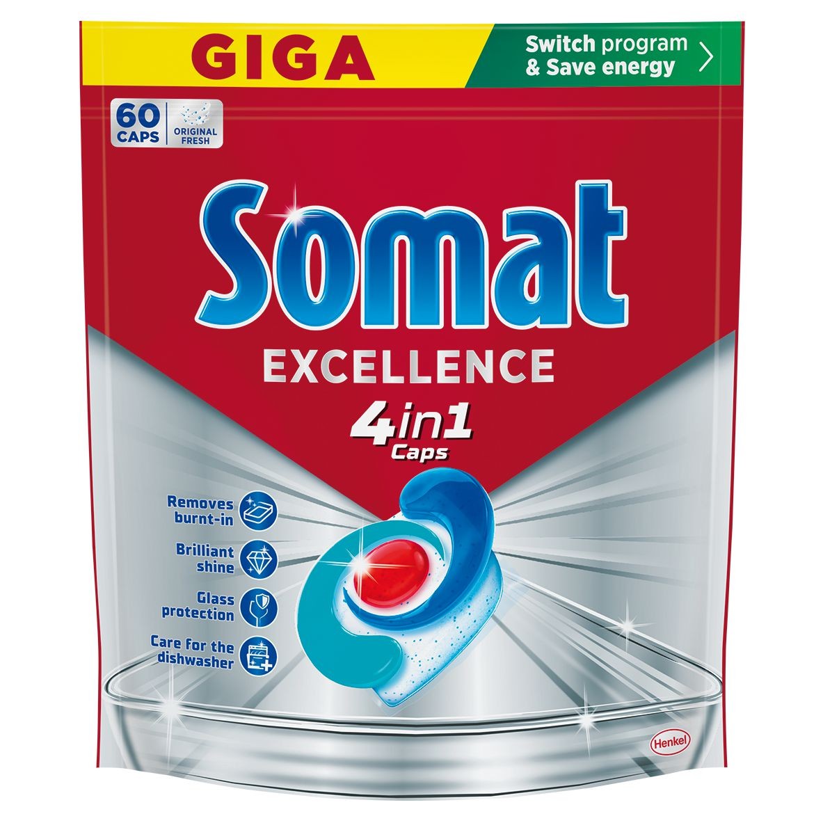 Drogerie a kosmetika - Somat Excellence 60 ks