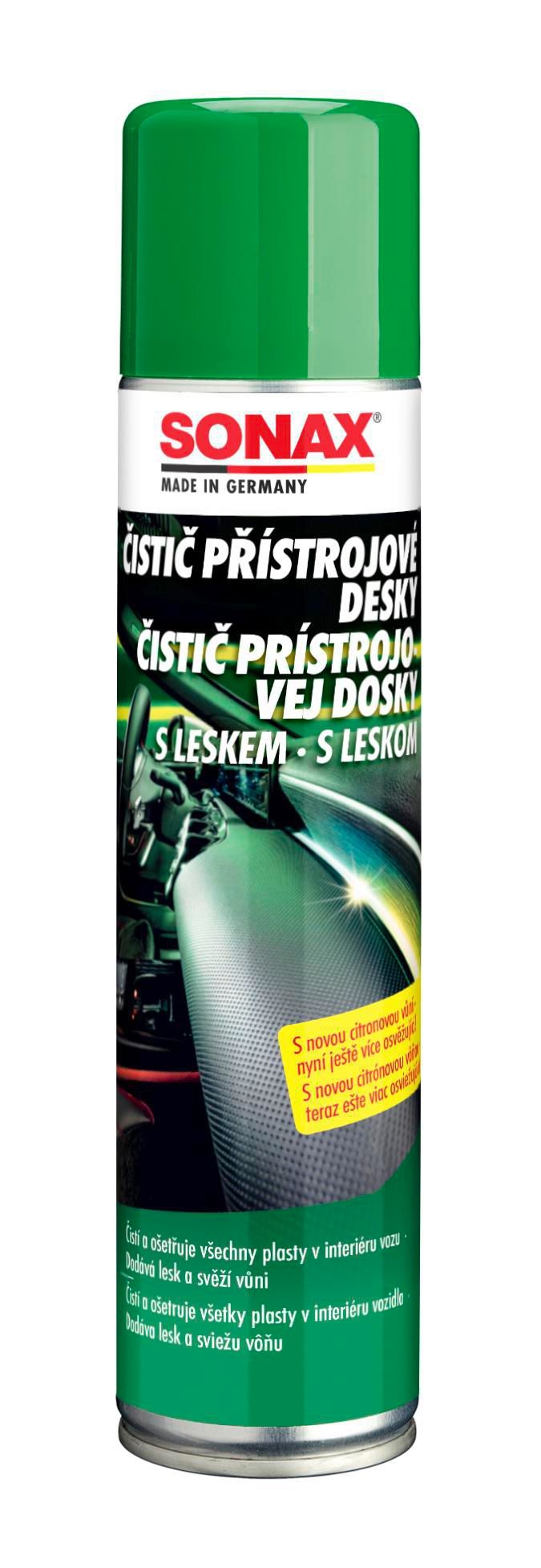 Auto-moto - SONAX Cockpit spray 400 ml citron