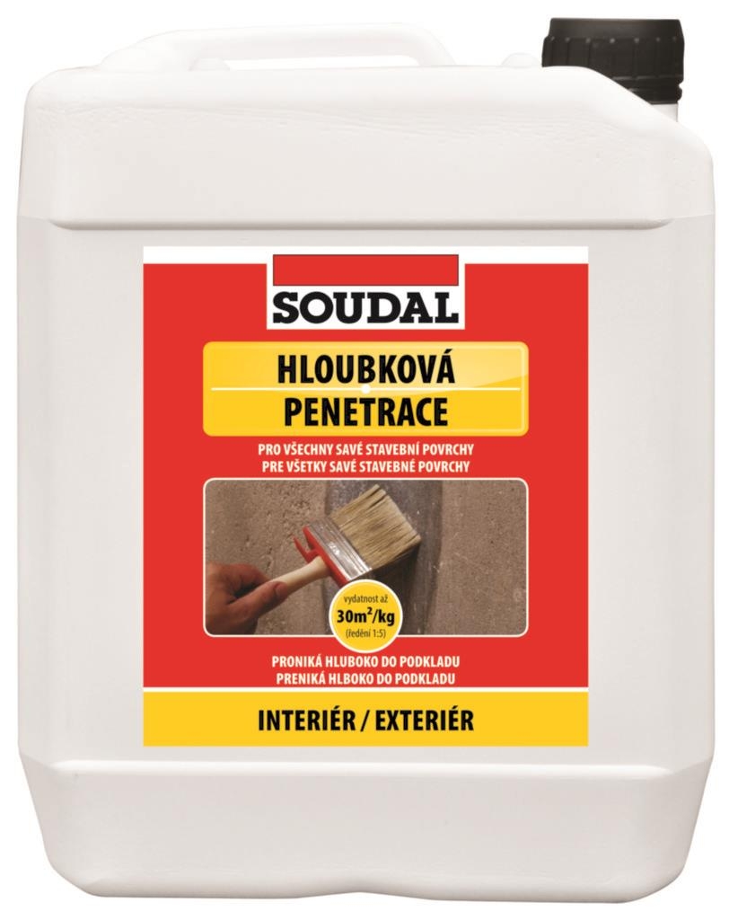 Domácnost a Zahrada - Soudal Hloubková penetrace 5 kg