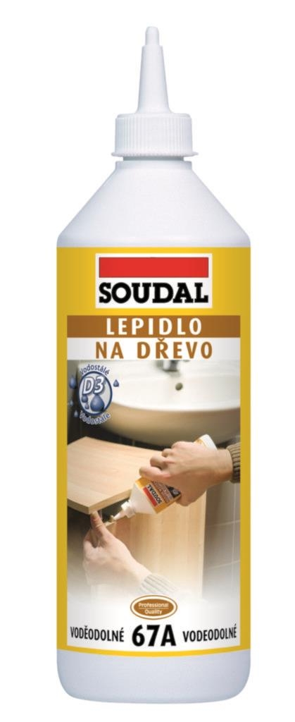 Domácnost a Zahrada - Soudal Lepidlo na dřevo 67A vodostálé