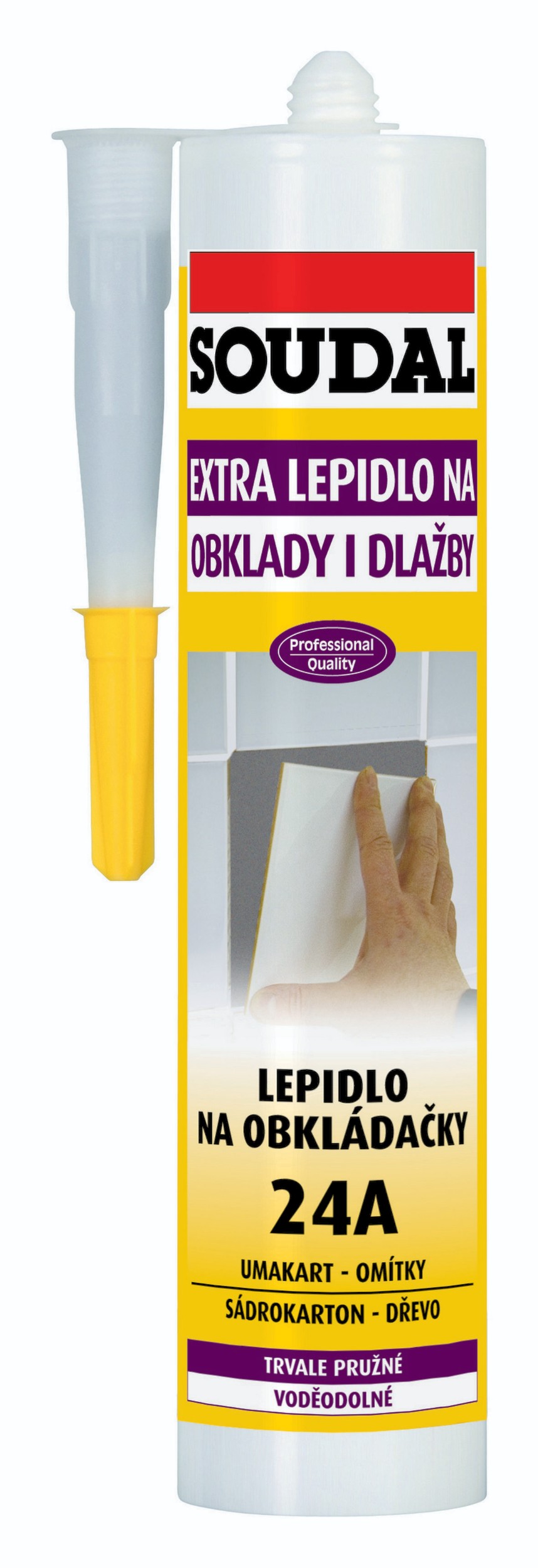 Domácnost a Zahrada - Soudal Lepidlo na obkládačky 24A