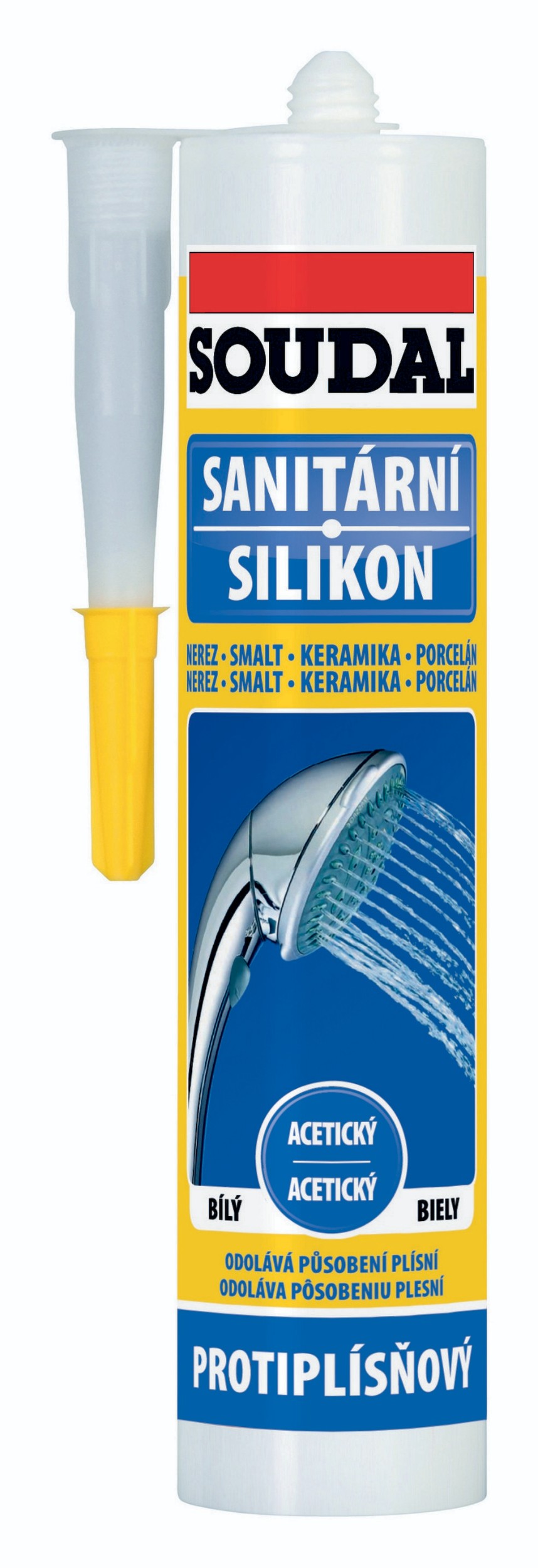 Domácnost a Zahrada - Soudal Sanitární silikon transparent