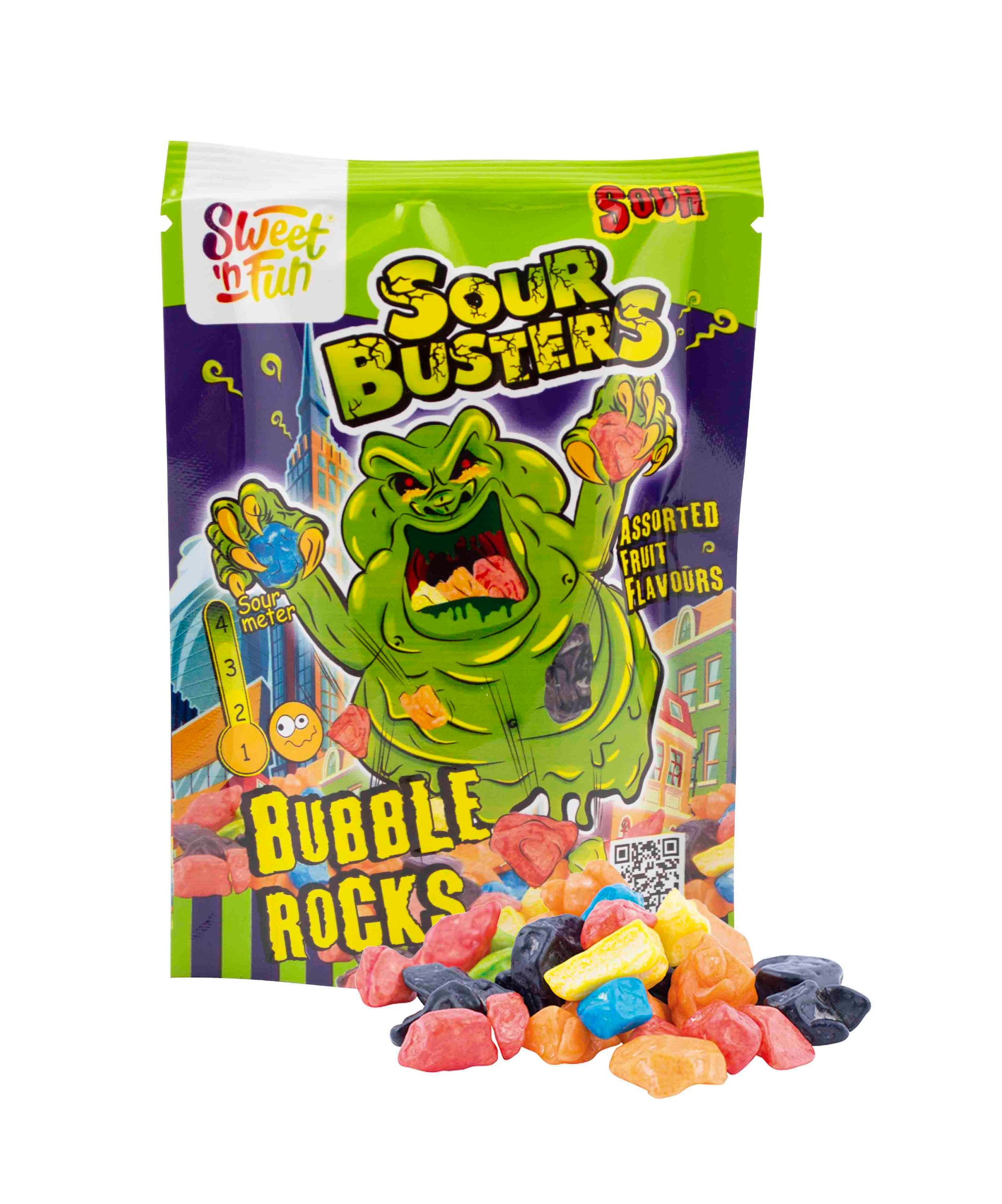 Trvanlivé potraviny - Sour Busters Žvýkačky kameny 50 g