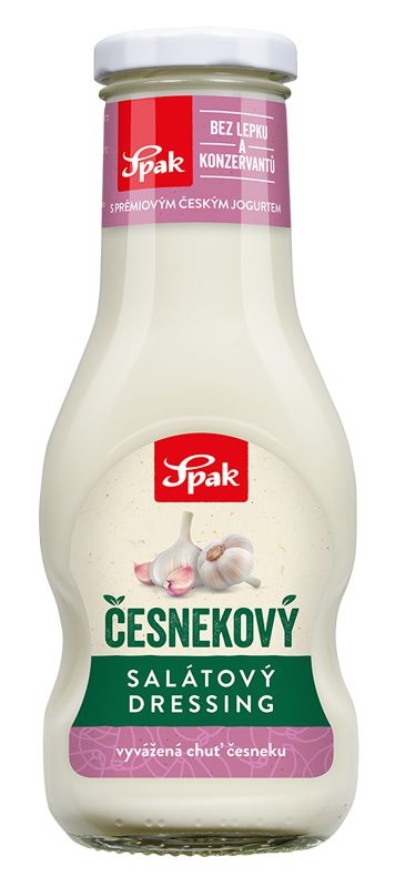 Trvanlivé potraviny - Spak Česnekový dressing s jogurtem 250 ml