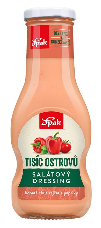 Trvanlivé potraviny - Spak dressing 1000 ostrovů 250 ml