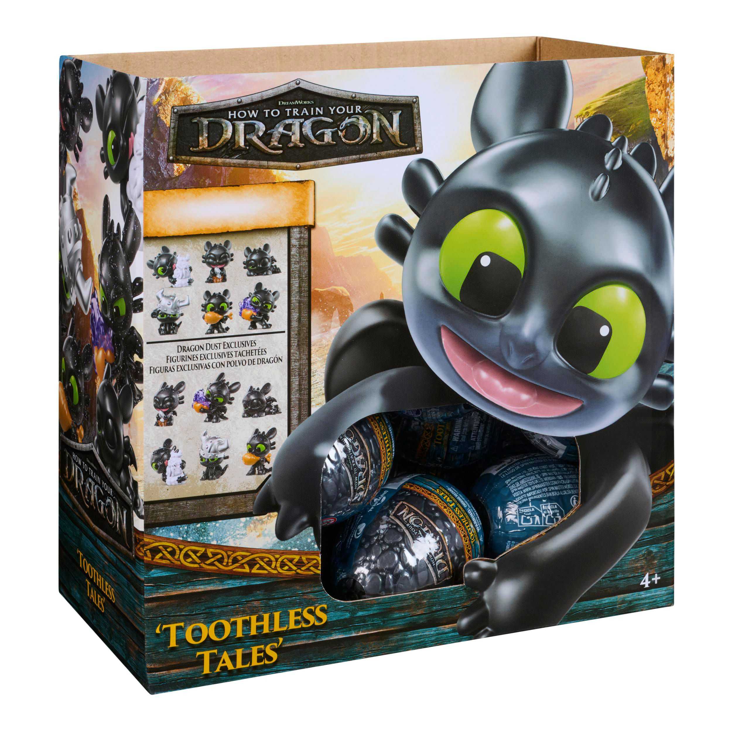 Spin Master Jak vycvičit draka Bezzubka figurky s grimasou-0