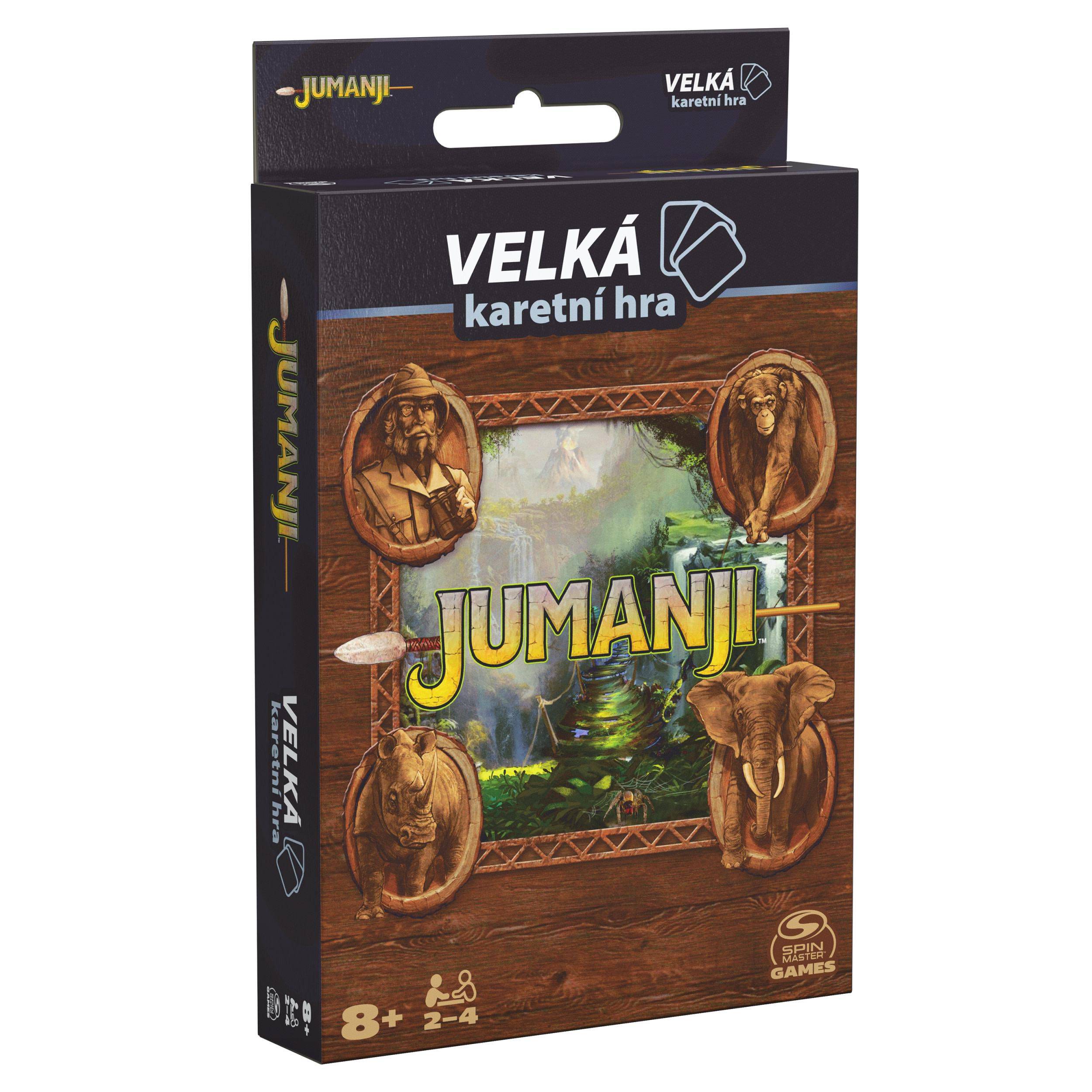 Svět dětí - Spin Master Jumanji karetní verze CZ